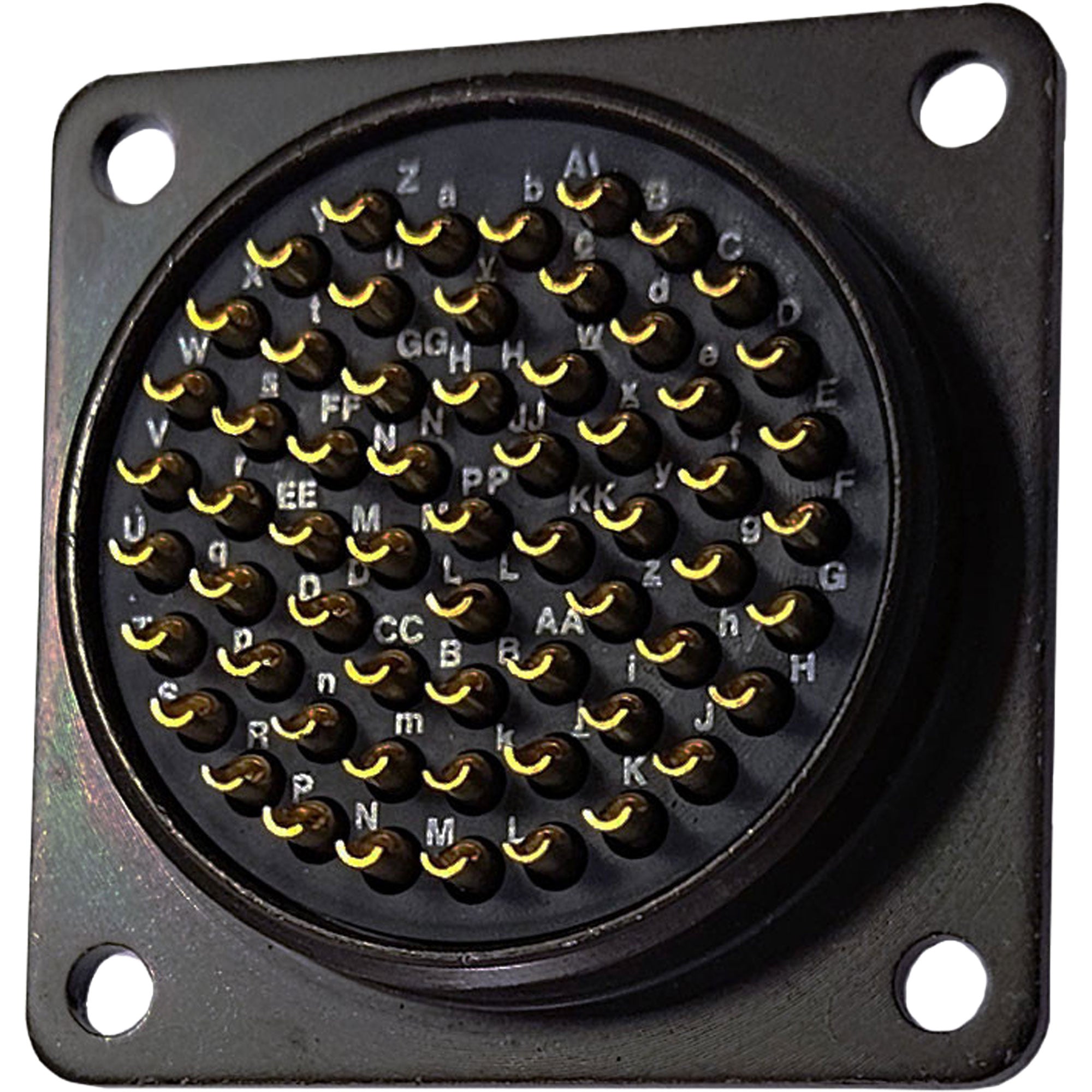 Whirlwind W2CF Multipin Connector 61 Pin W2 Chassis Mount Female