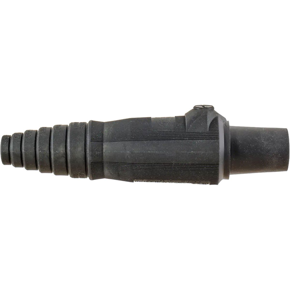 Hubbell HBL300FBK Female 300 Amp Single Pole Cam-Lock Inline Plug (Black) Image 2