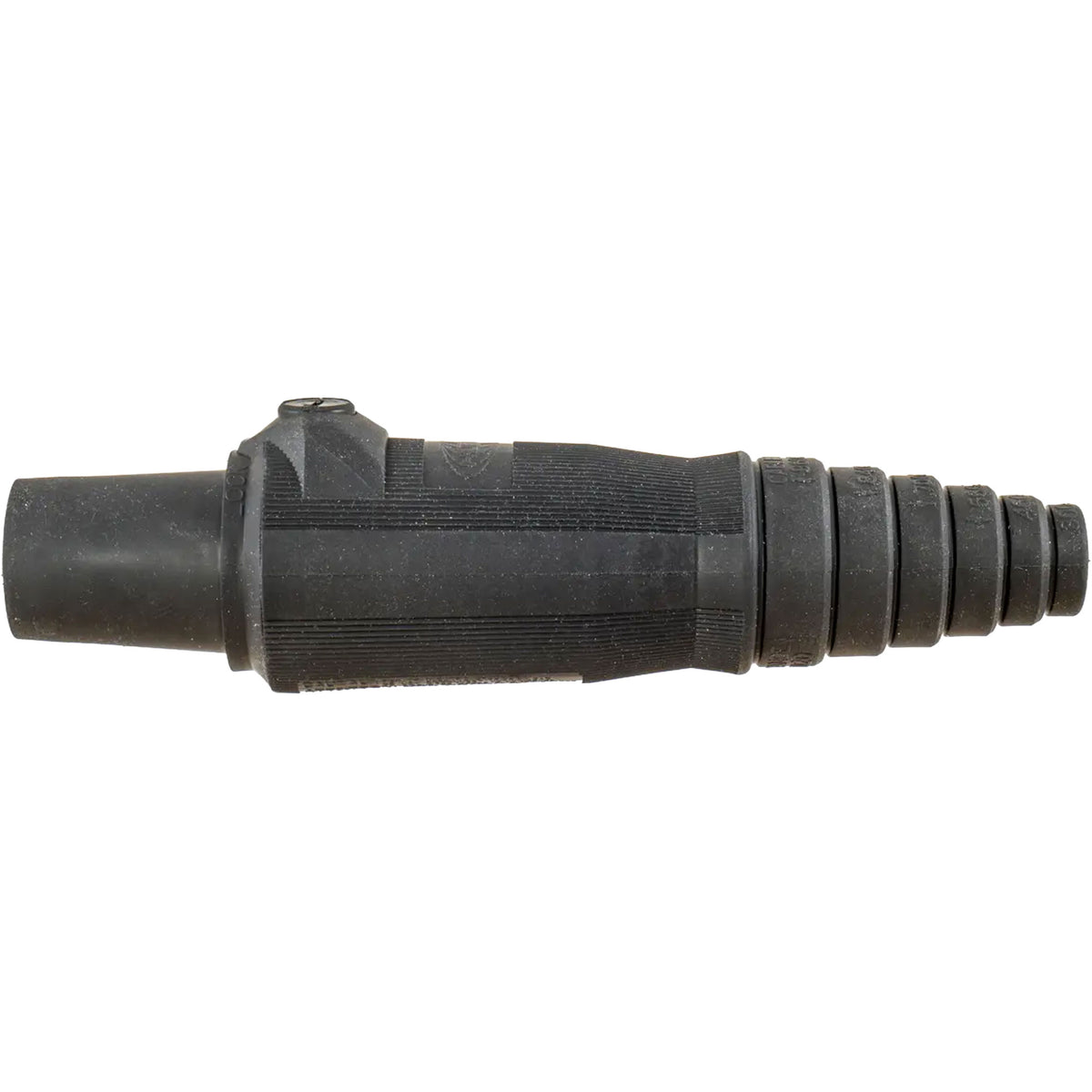 Hubbell HBL300FBK Female 300 Amp Single Pole Cam-Lock Inline Plug (Black) Image 3