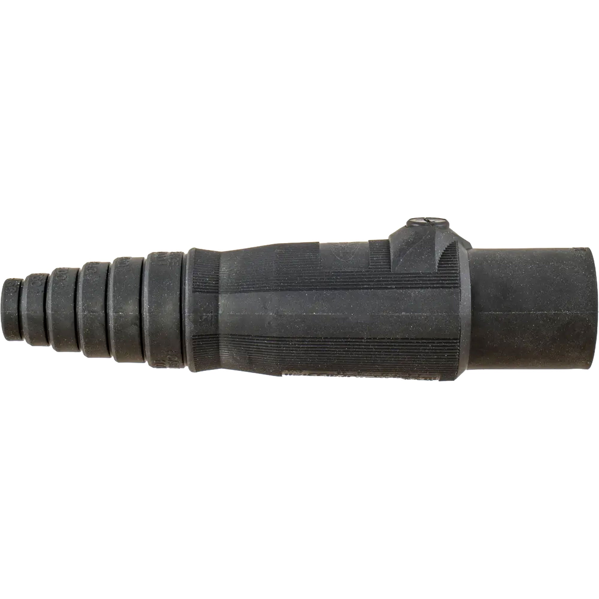 Hubbell HBL300MBK Male 300 Amp Single Pole Cam-Lock Inline Plug (Black)