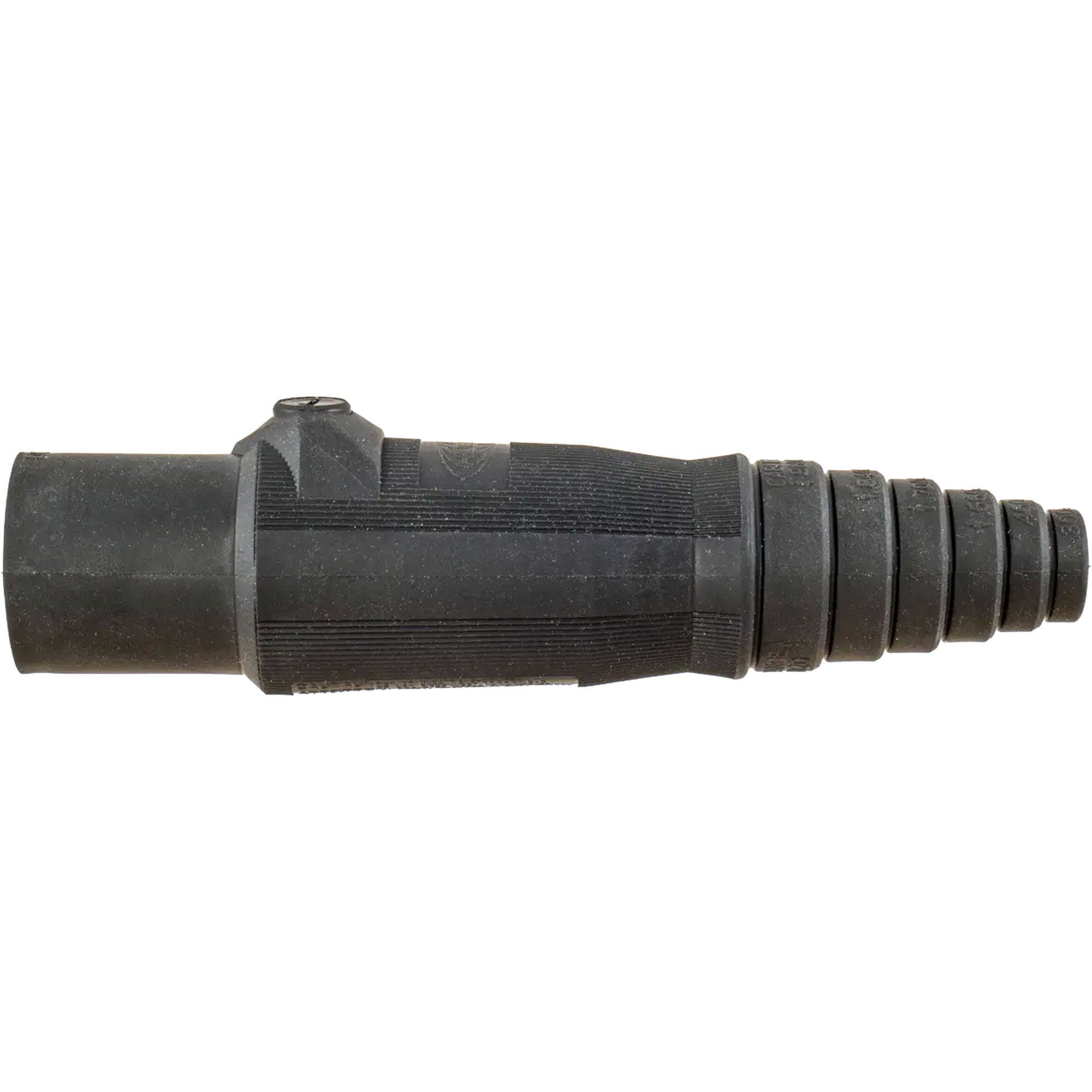 Hubbell HBL300MBK Male 300 Amp Single Pole Cam-Lock Inline Plug (Black)