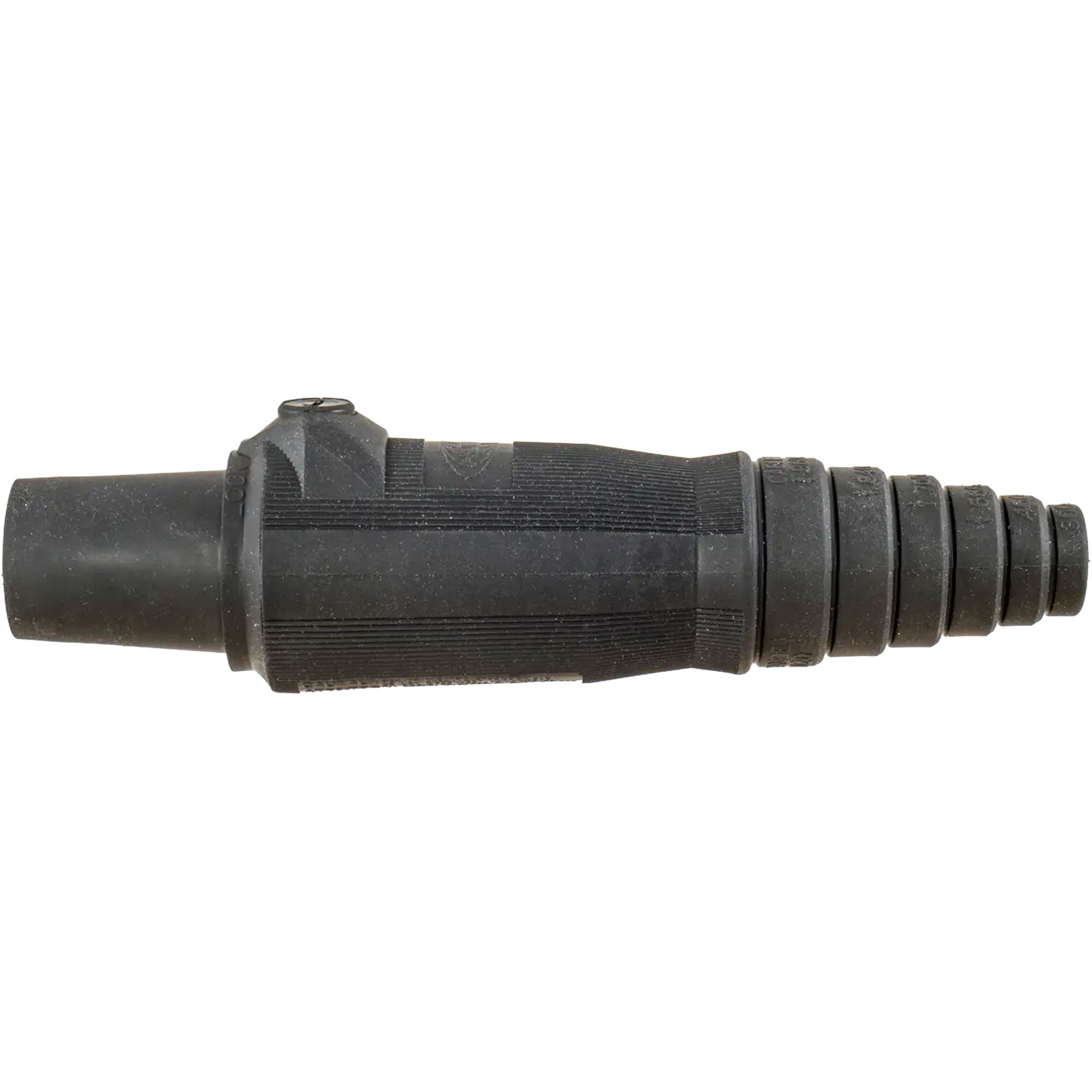 Hubbell HBL300FBK Female 300 Amp Single Pole Cam-Lock Inline Plug (Black)