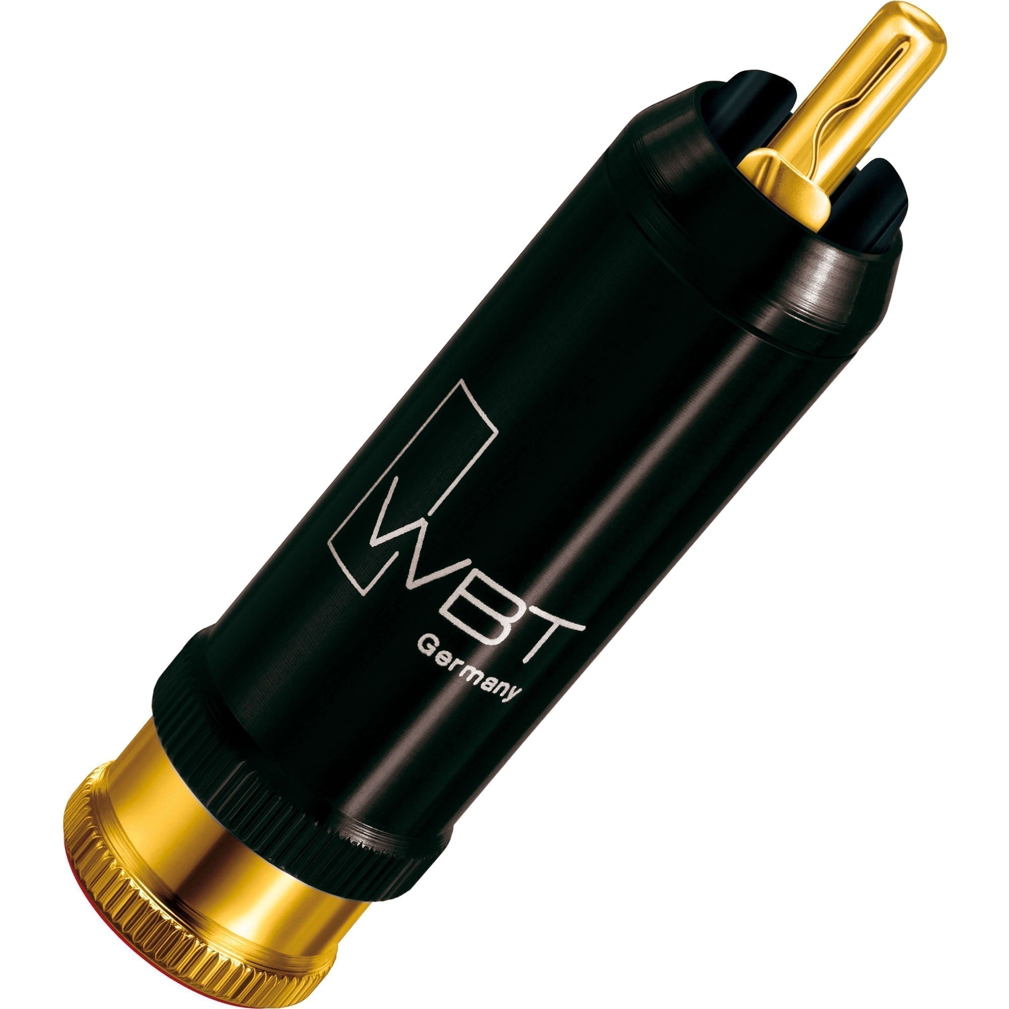 WBT 0110-Cu NextGen Gold Topline Male RCA Connector (Single, Yellow)