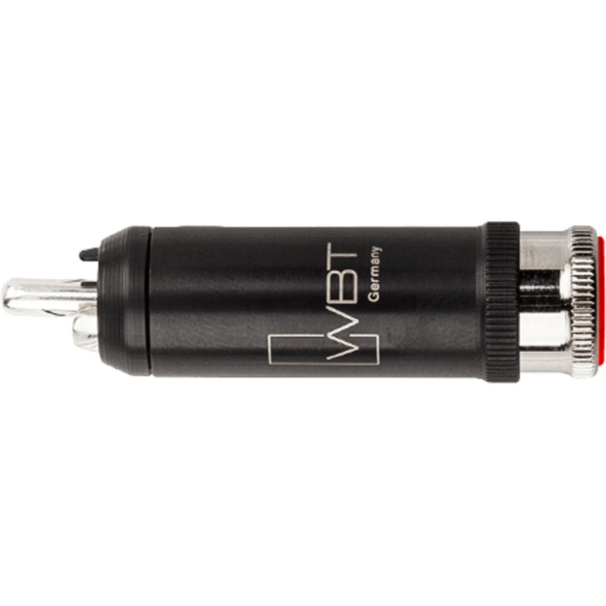 WBT 0114-Ag NextGen Silver Signature Male RCA Connector (Single, Red) Image 1