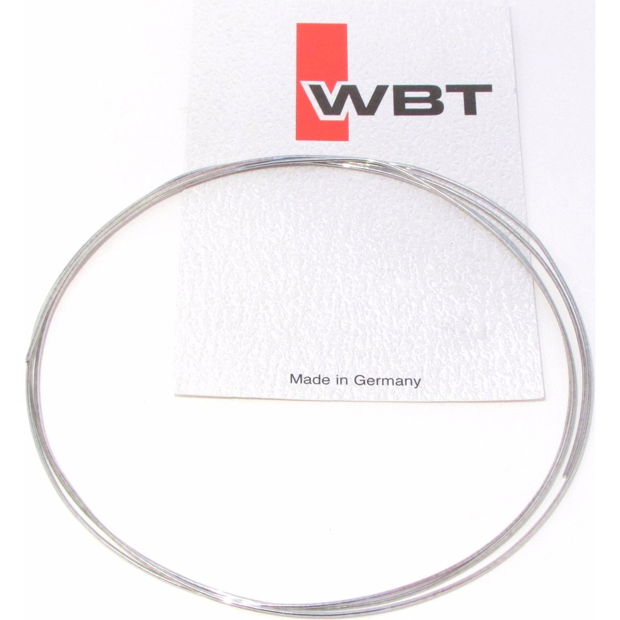 Custom Cable Use WBT Silver Solder