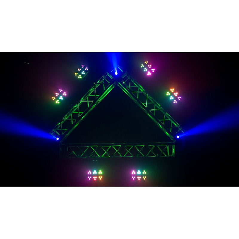 Chauvet DJ Wash FX Hex Multipurpose Chase Effect, Blinder, or Wash LED Light Fixture (RGBAW+UV)