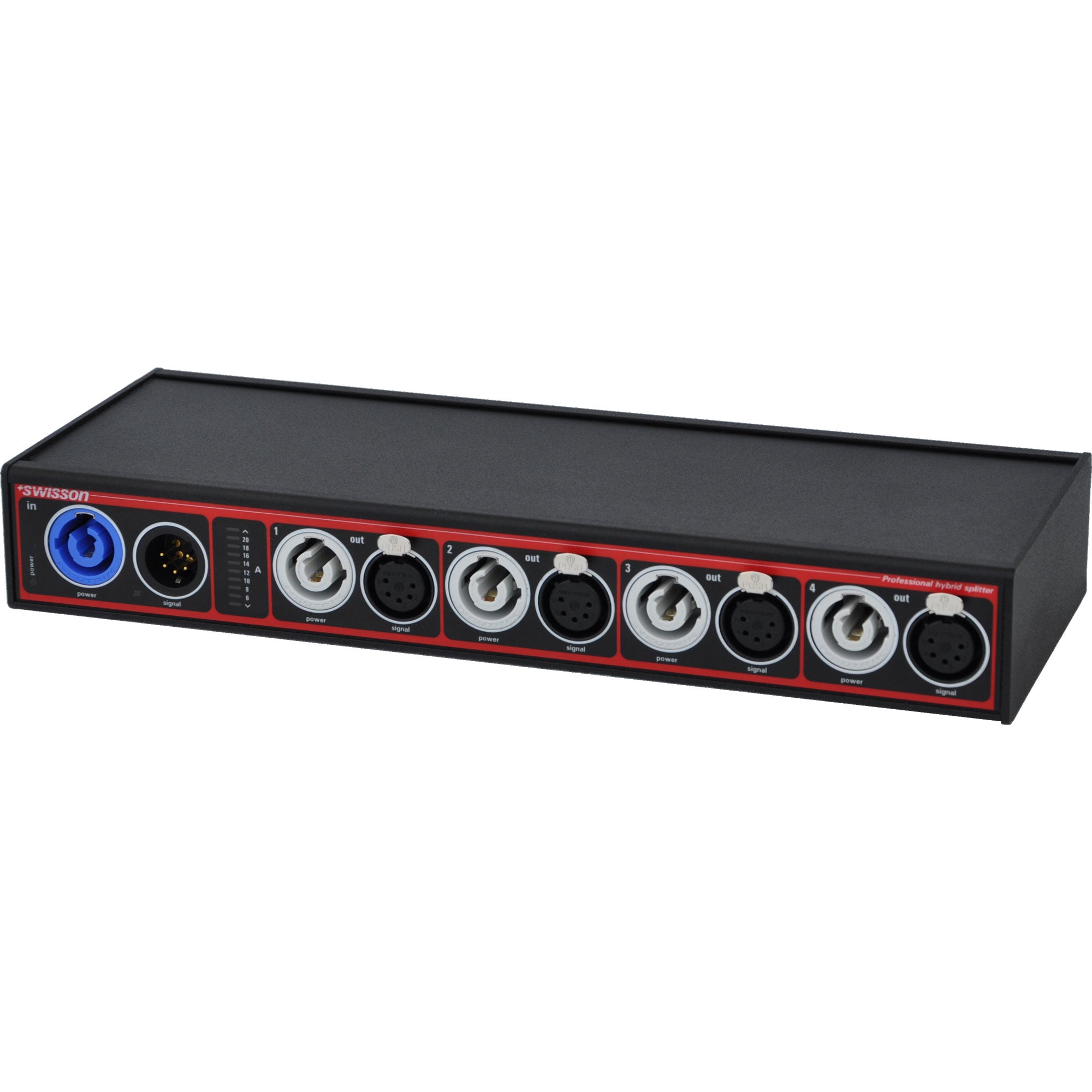 Swisson XSH-3BR-1P4 Hybrid RDM Splitter (Box, XLR3)