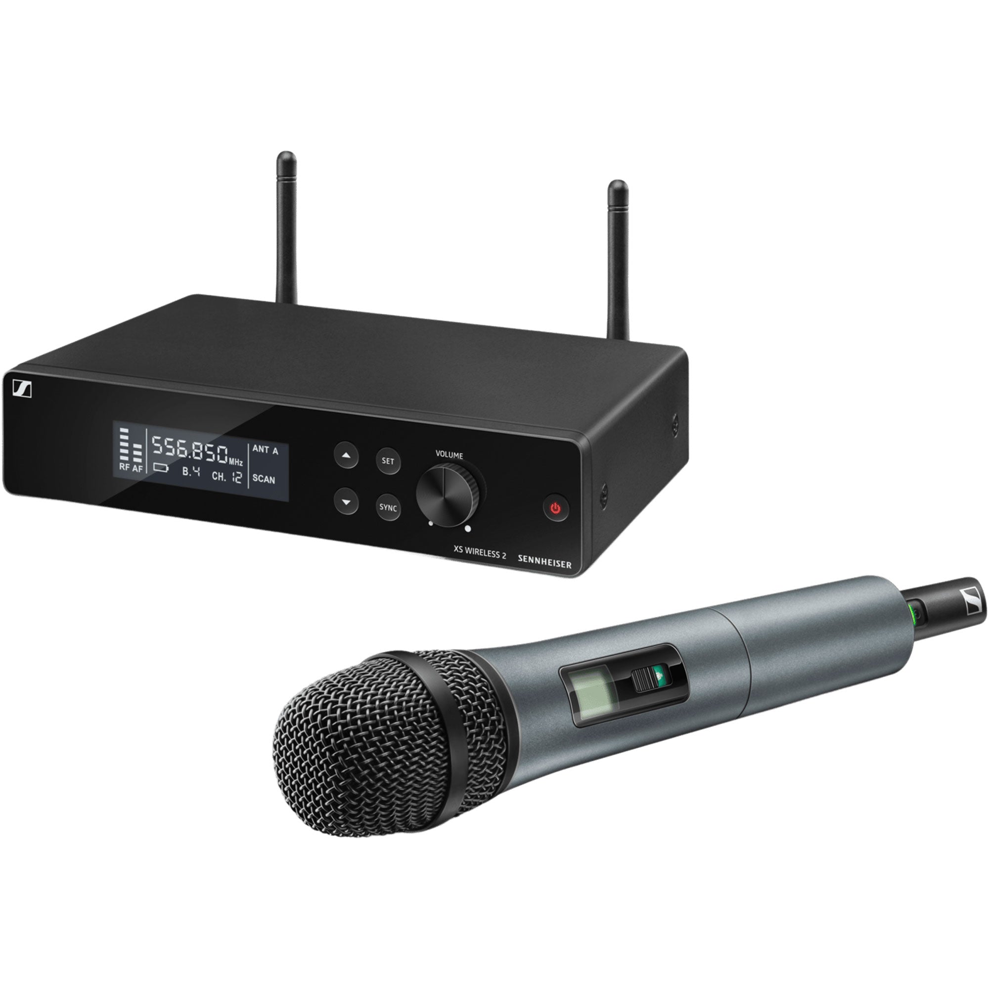 Sennheiser XSW 2-835-A UHF Wireless Handheld Microphone System with e835 Capsule (A: 548-572 MHz)