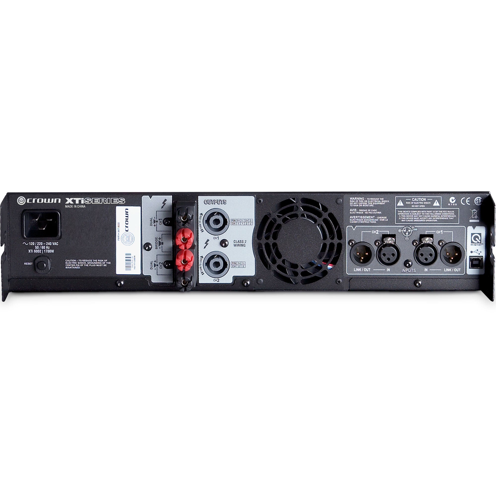 Crown XTi 6002 Power Amplifier (2100W x 2)