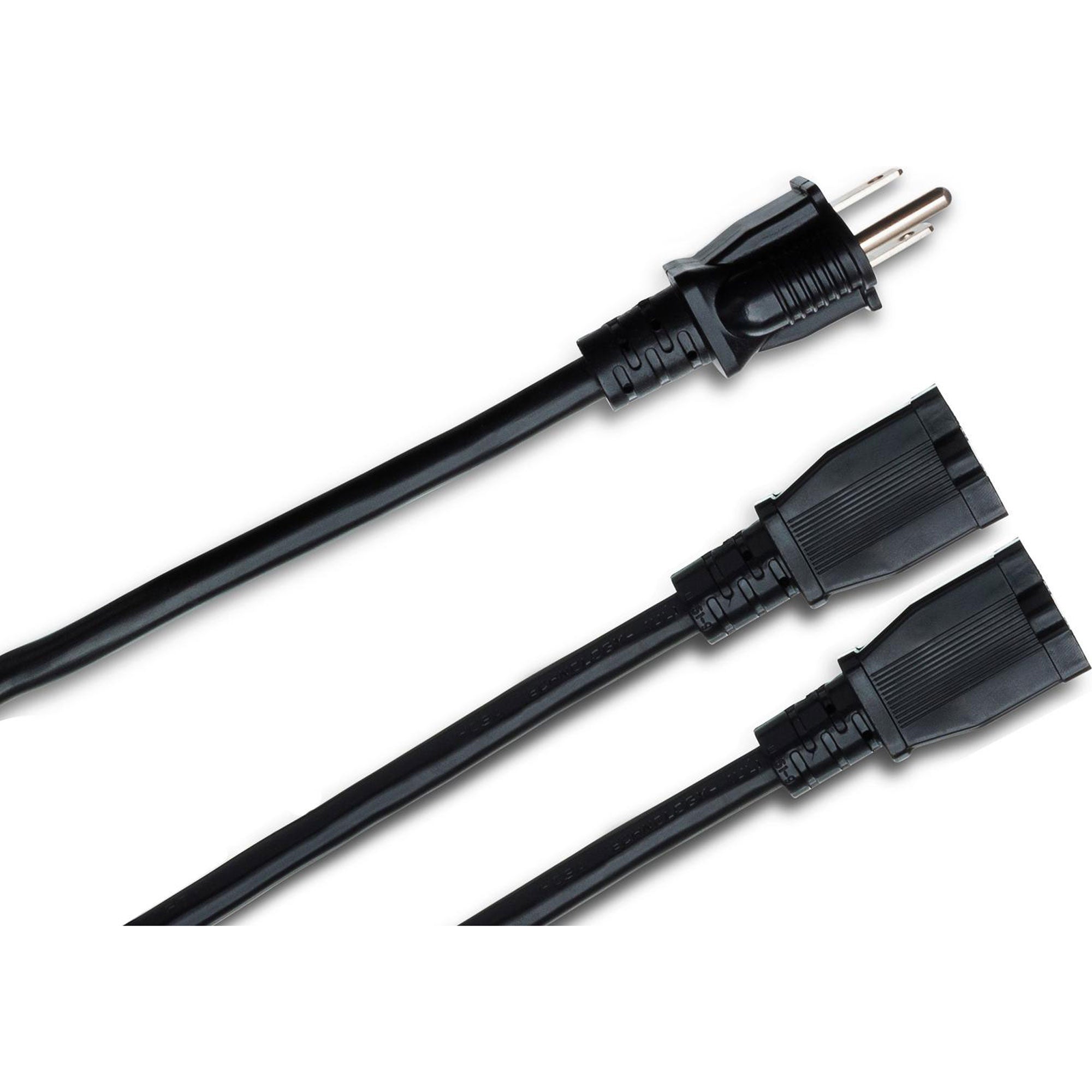 Hosa YAC-406 Power Extension Y Cable (14 AWG)