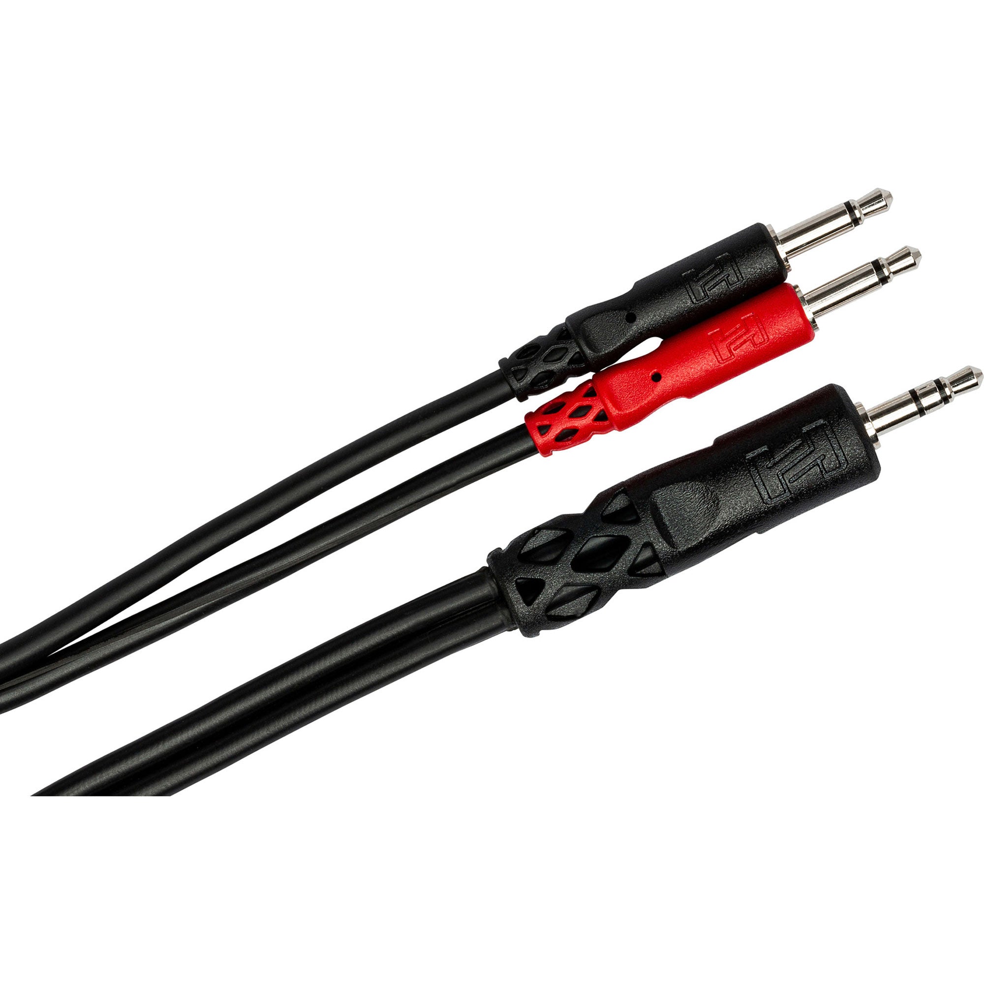 Hosa YMM-152 Male 3.5mm TRS to Dual Male 3.5mm TS Stereo Breakout Cable