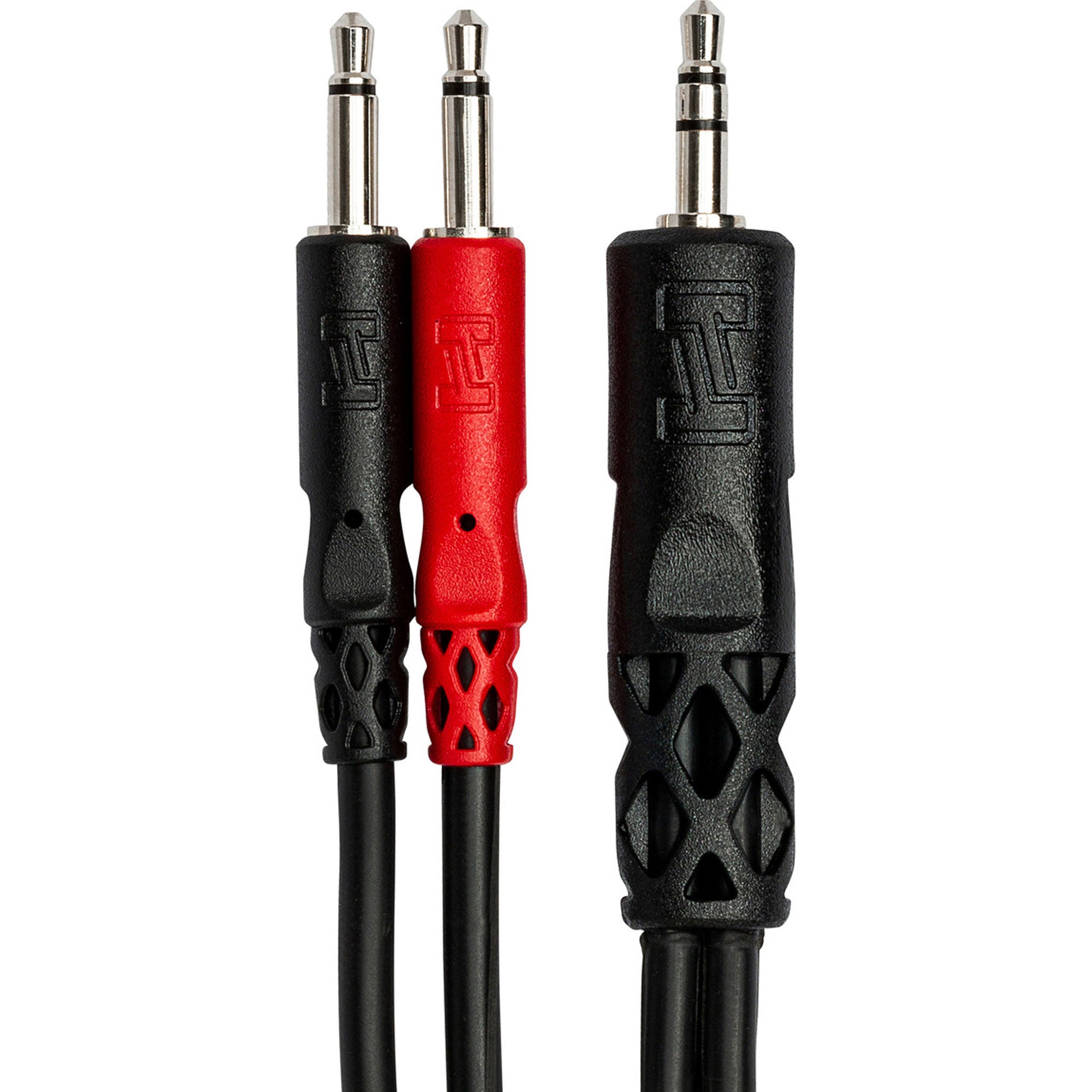 Hosa YMM-152 Male 3.5mm TRS to Dual Male 3.5mm TS Stereo Breakout Cable