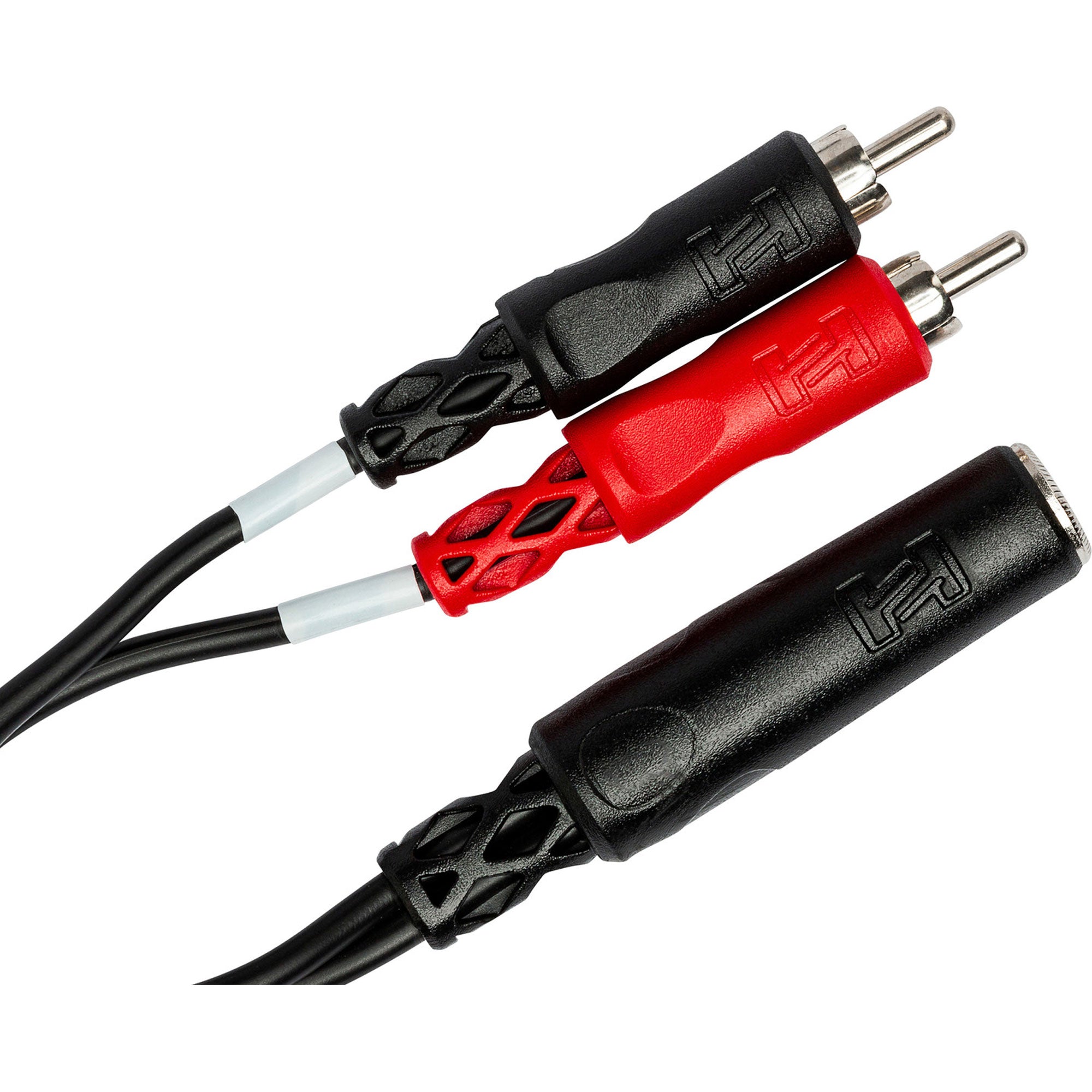 Hosa YPR-257 1/4" TRS Female to Dual RCA Male Stereo Breakout Cable