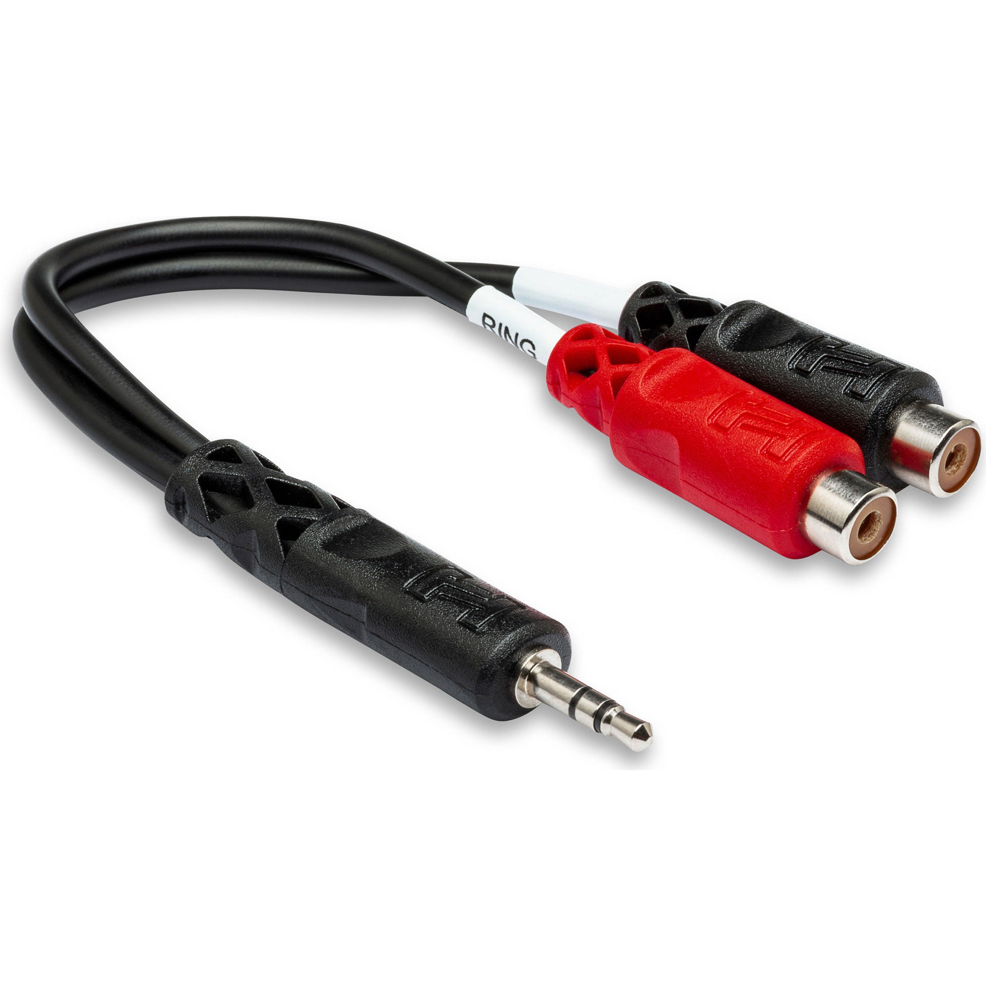 Hosa YRA-154 3.5mm TRS Male to Duale RCA Female Stereo Breakout Cable