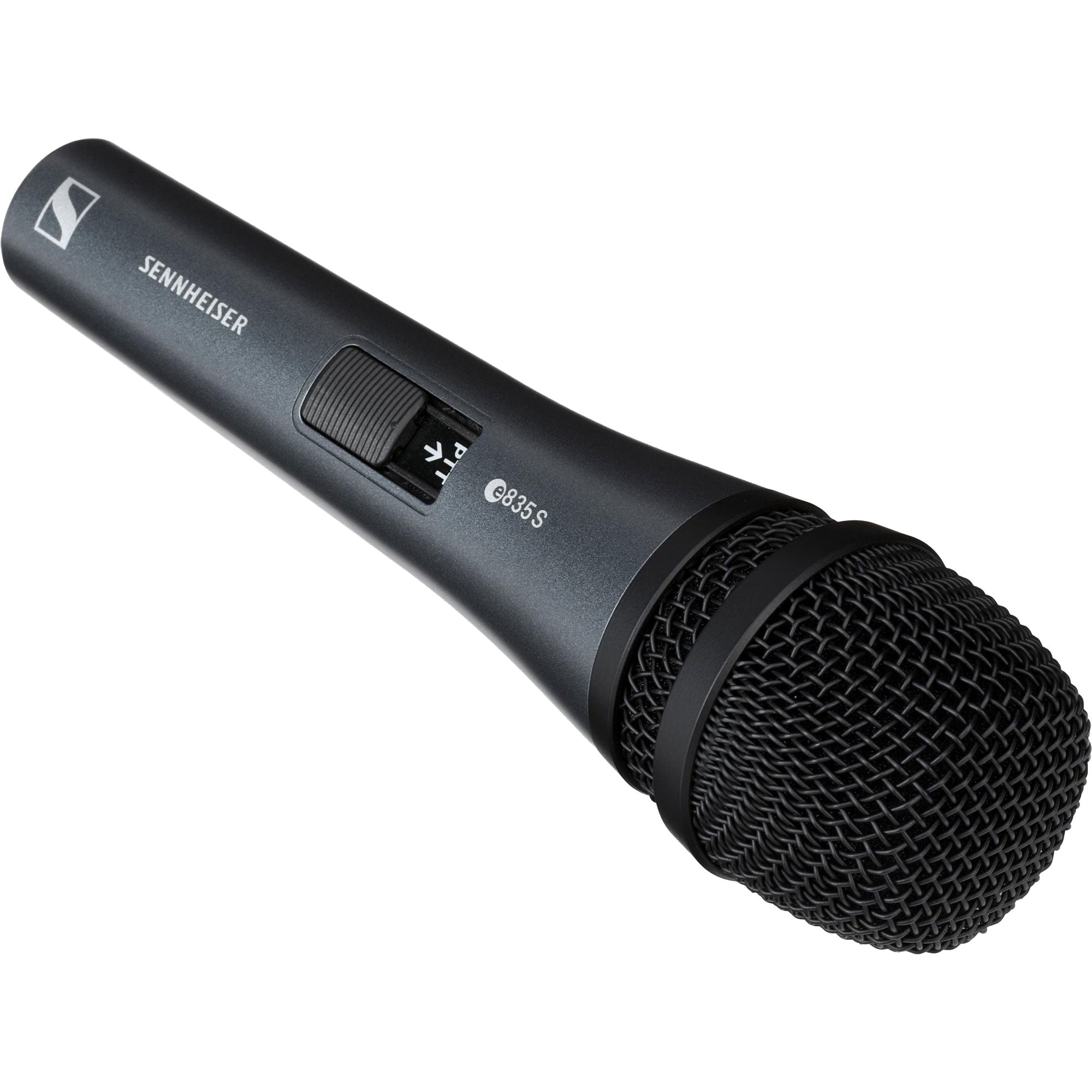 Sennheiser e 835-S-PTT Dynamic Cardioid Microphone with Push-to-Talk Switch