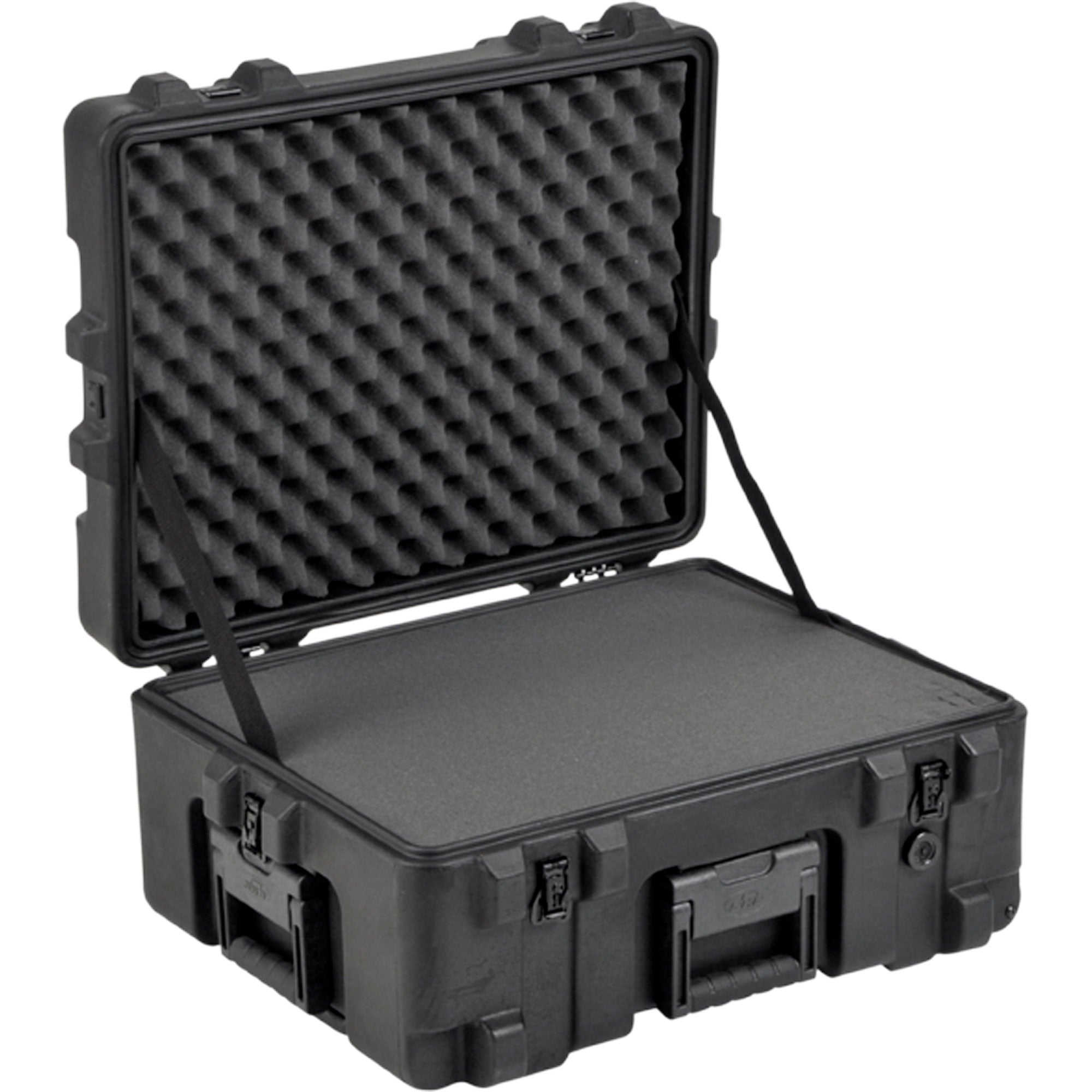 SKB 3R2217-10B-CW Roto-Molded Mil-Standard Waterproof Utility Case with Wheels (Cubed Foam)