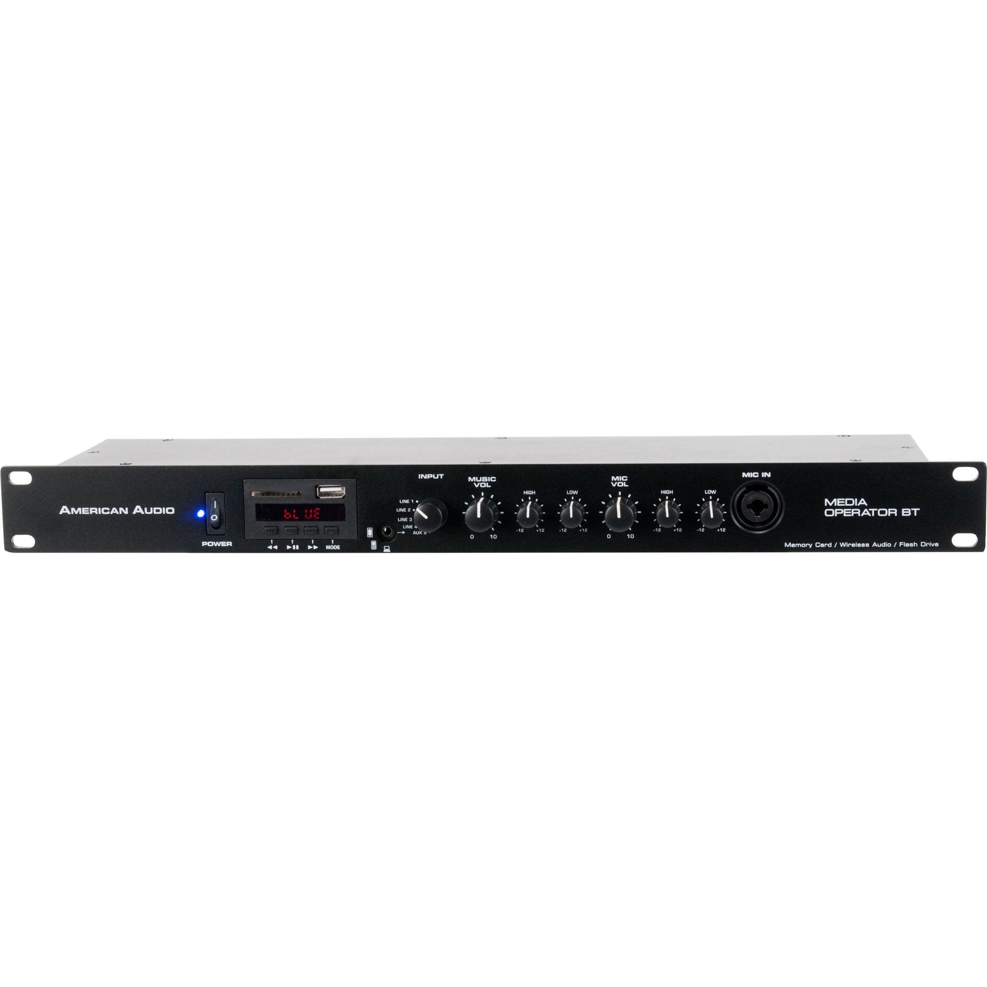 American DJ Media Operator BT All-In-One MP3/Wireless Audio Media Player