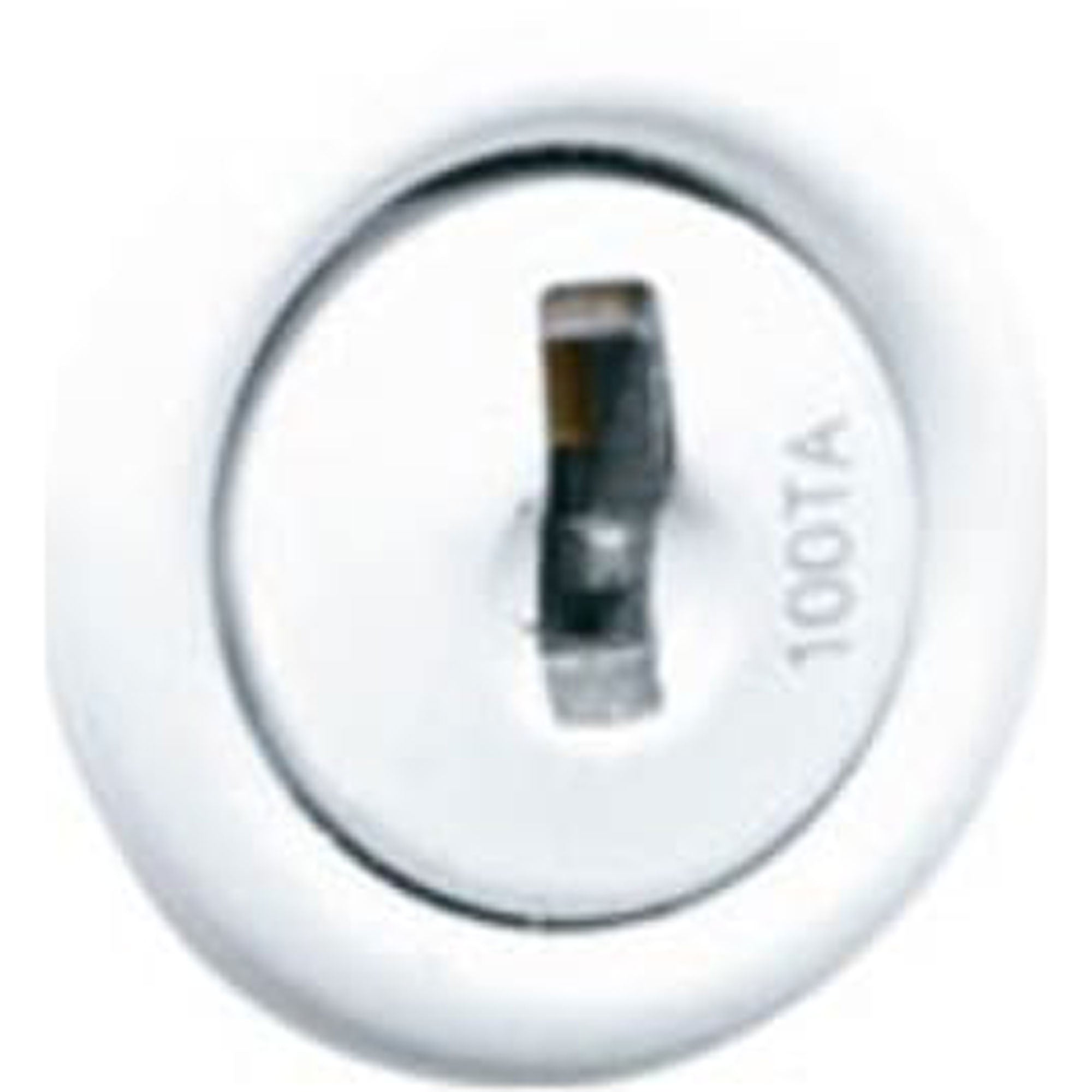 Middle Atlantic ACC-LOCK1-WHH Accessory Lock (White, HPL)