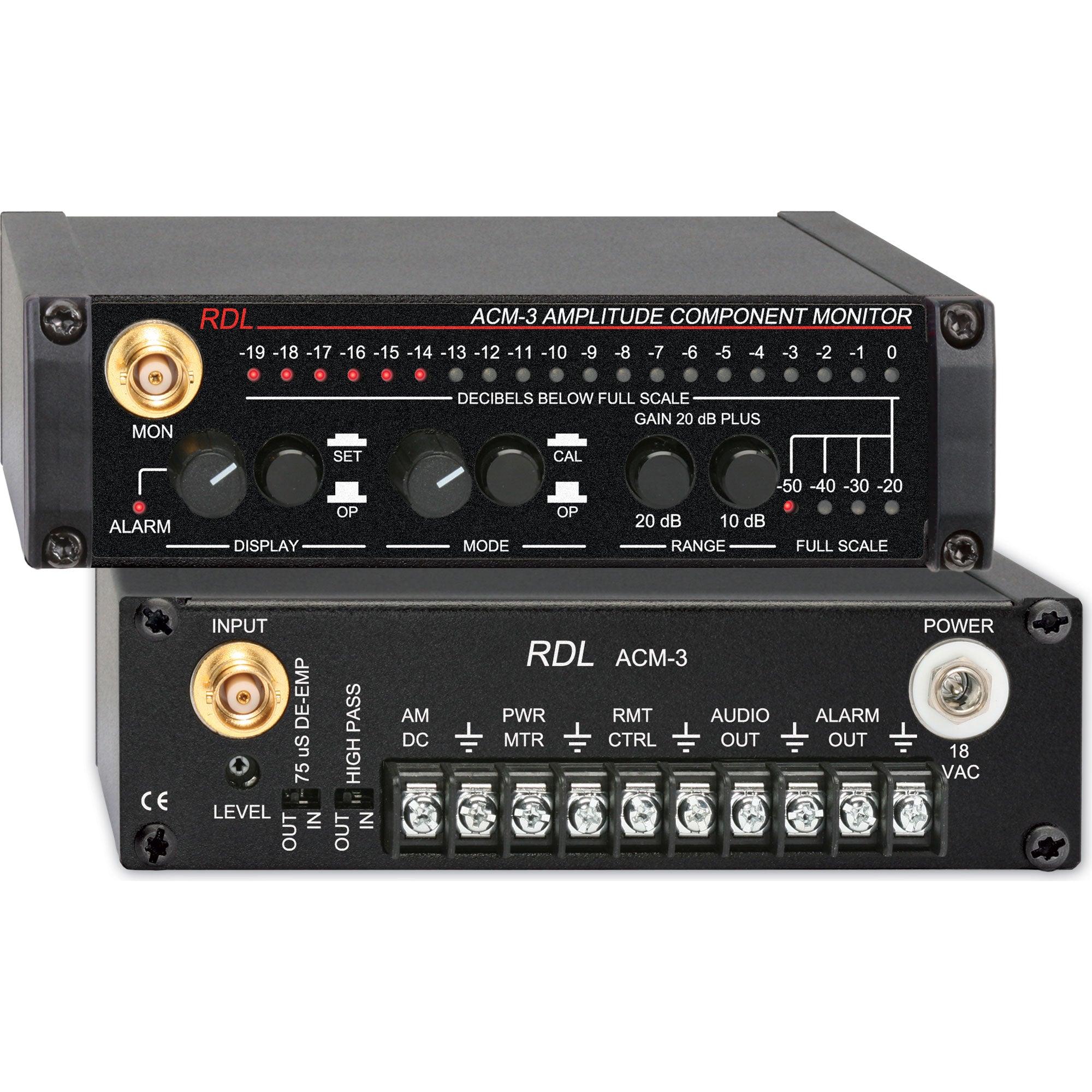 RDL ACM-3 Amplitude Component Monitor