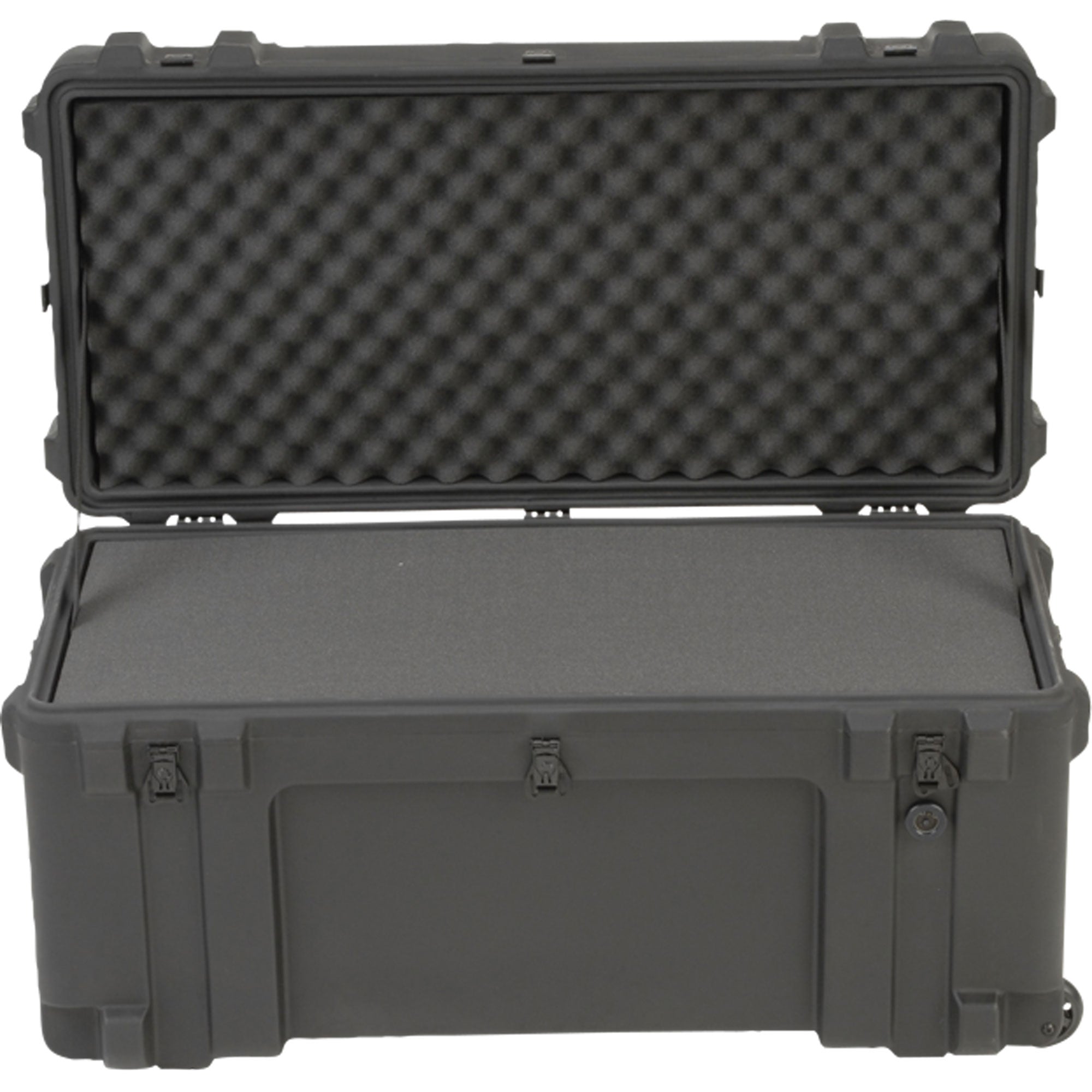 SKB 3R3214-15B-CW Roto-Molded Mil-Standard Waterproof Utility Case with Wheels (Cubed Foam)