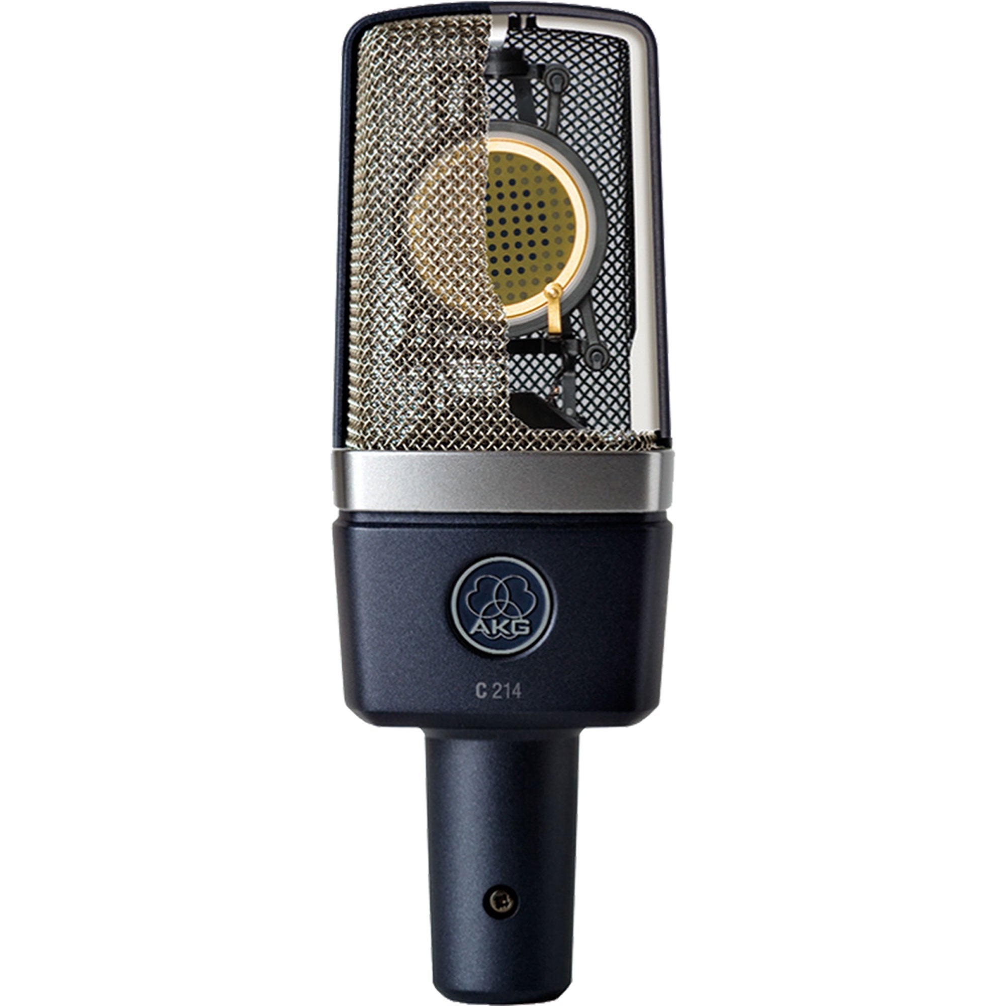 AKG C214 Large-Diaphragm Cardioid Condenser Microphone with FREE 20' XLR Cable
