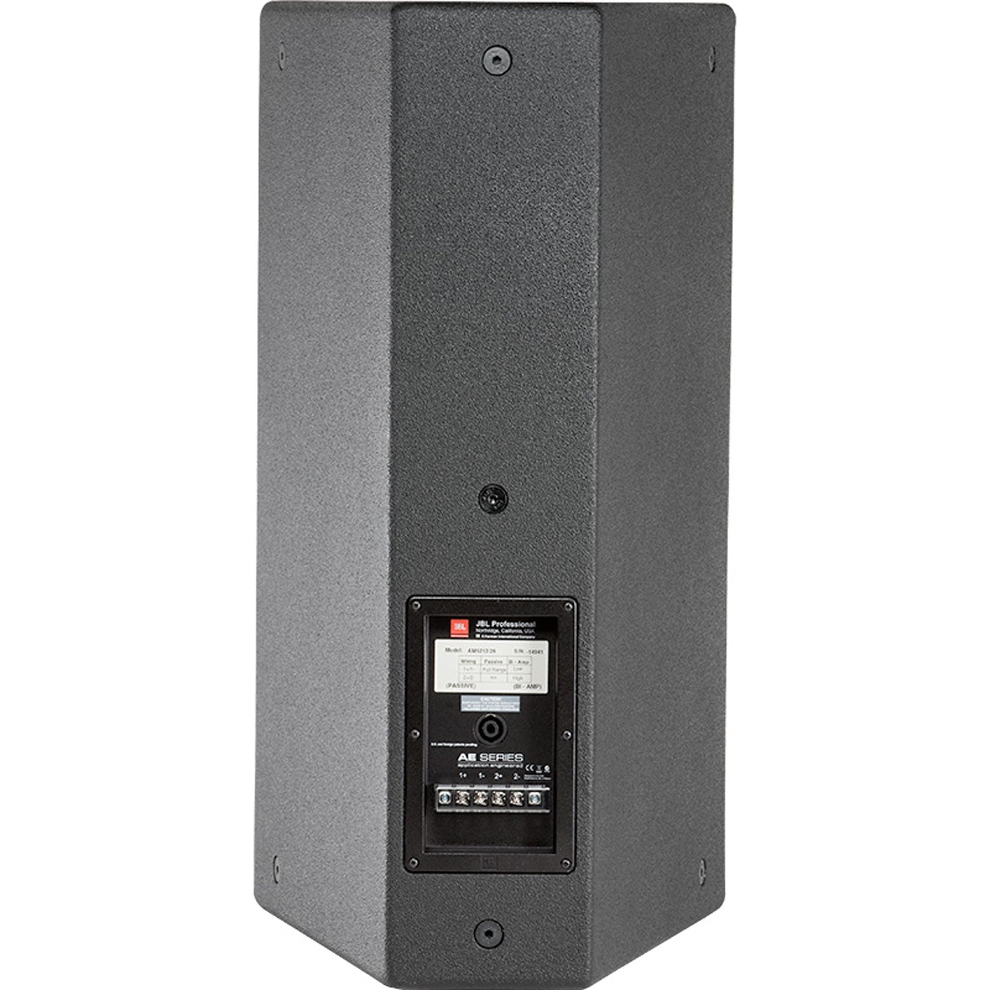 JBL AM5212/64 2-Way Loudspeaker System with 1 x 12" LF; 60 x 40 Coverage (Black)