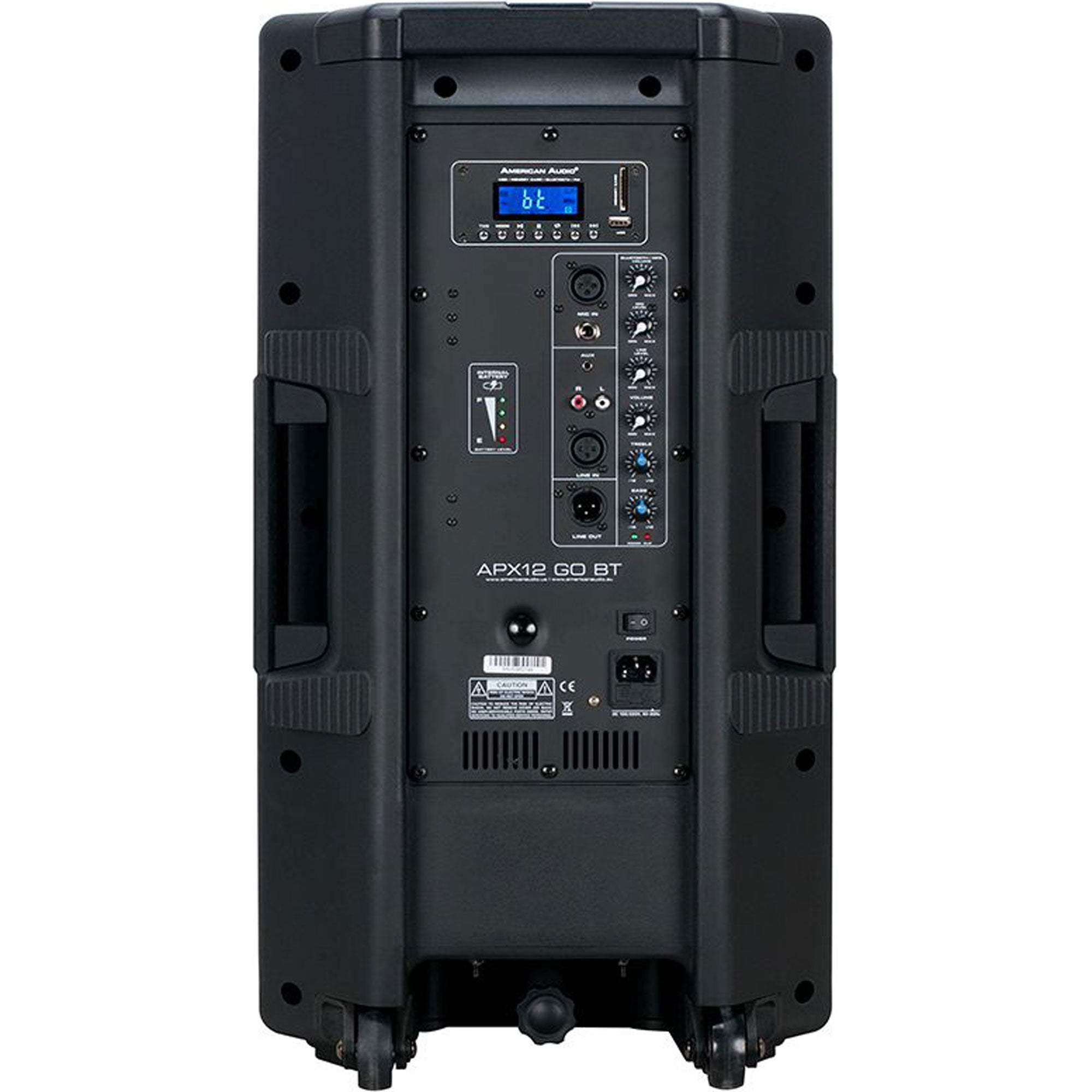 American Audio APX12 GO BT 12" 200W Battery-Powered Portable Bluetooth PA Speaker with Wireless Mic