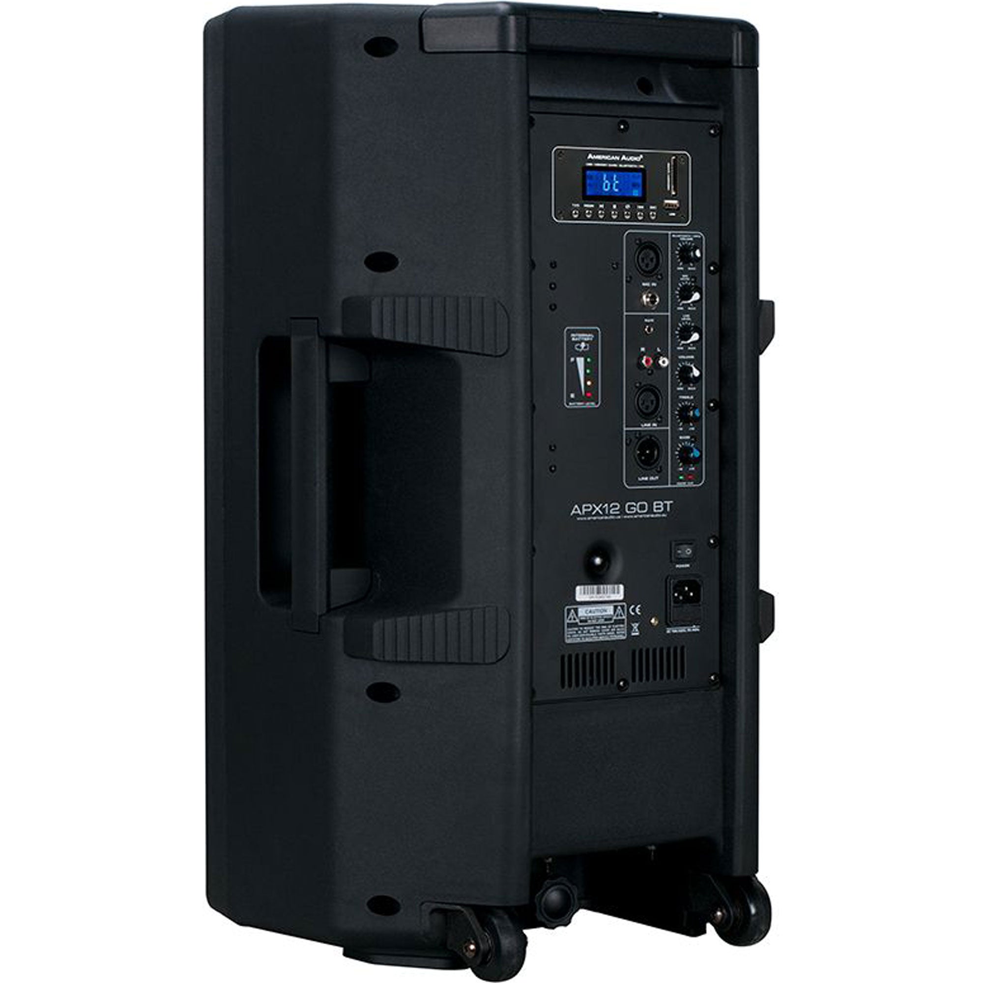 American Audio APX12 GO BT 12" 200W Battery-Powered Portable Bluetooth PA Speaker with Wireless Mic