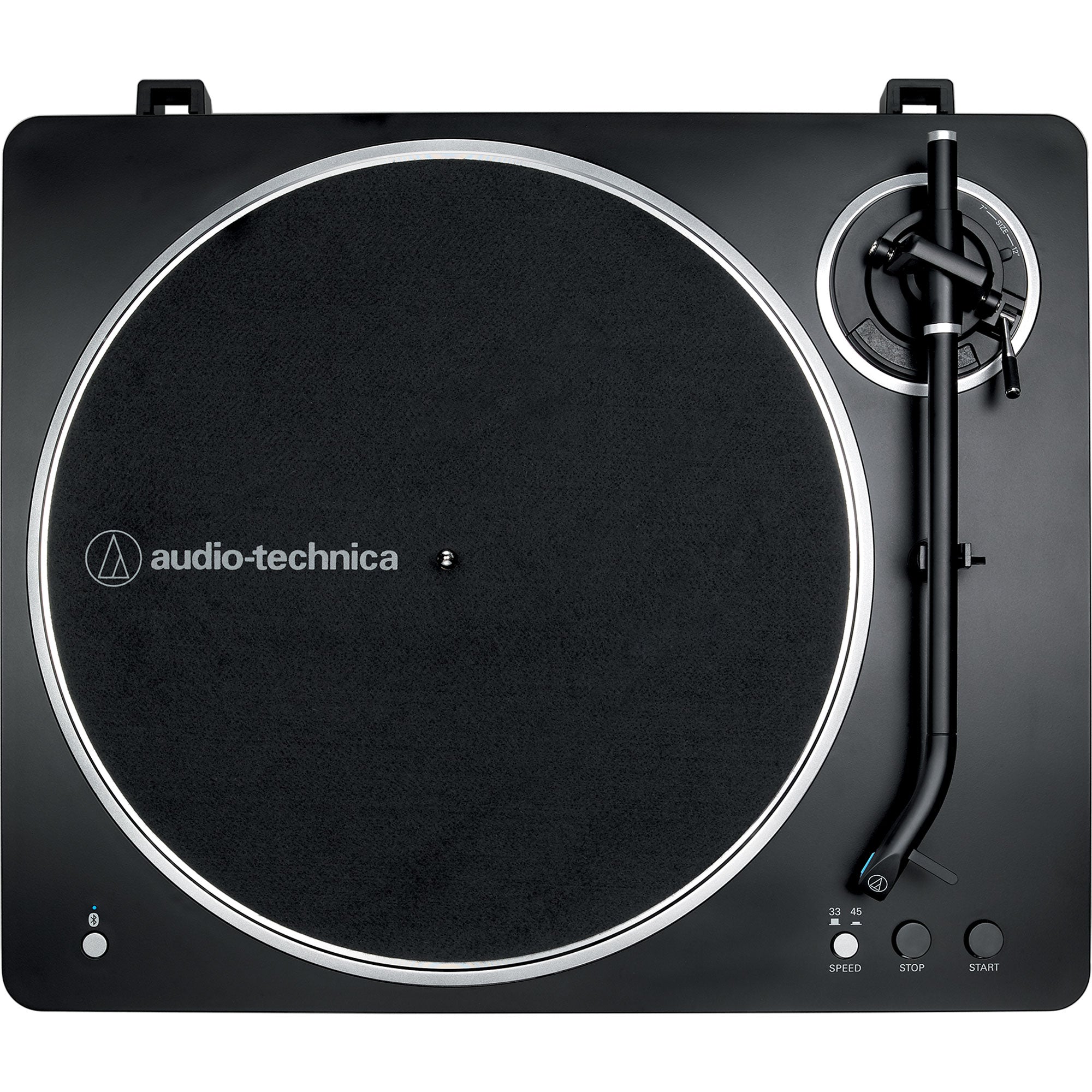 Audio-Technica AT-LP70XBT Fully Automatic Belt-Drive Turntable with Bluetooth (Black/Silver)