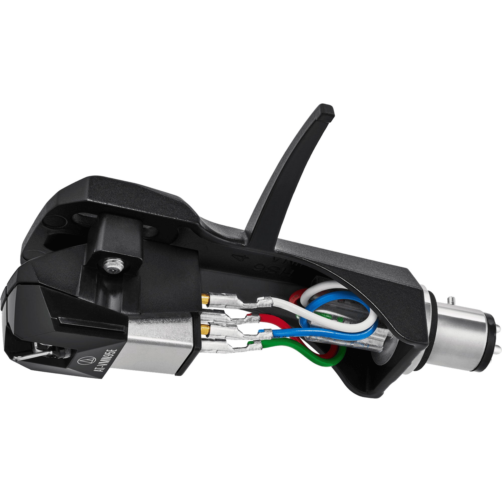 Audio-Technica AT-VM95EBK/H Cartridge and Headshell Combo Kit (Black)