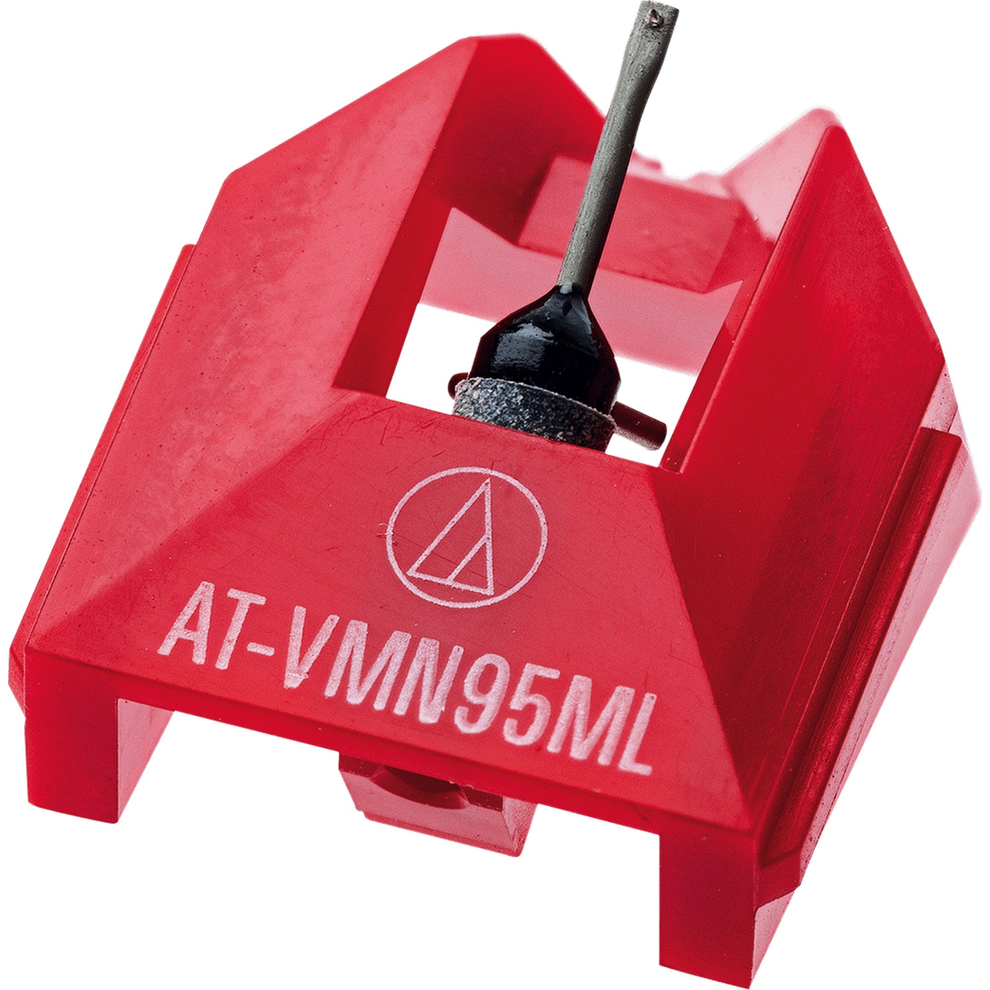 Audio-Technica AT-VMN95ML Replacement Stylus for AT-VM95ML Cartridge (Red)