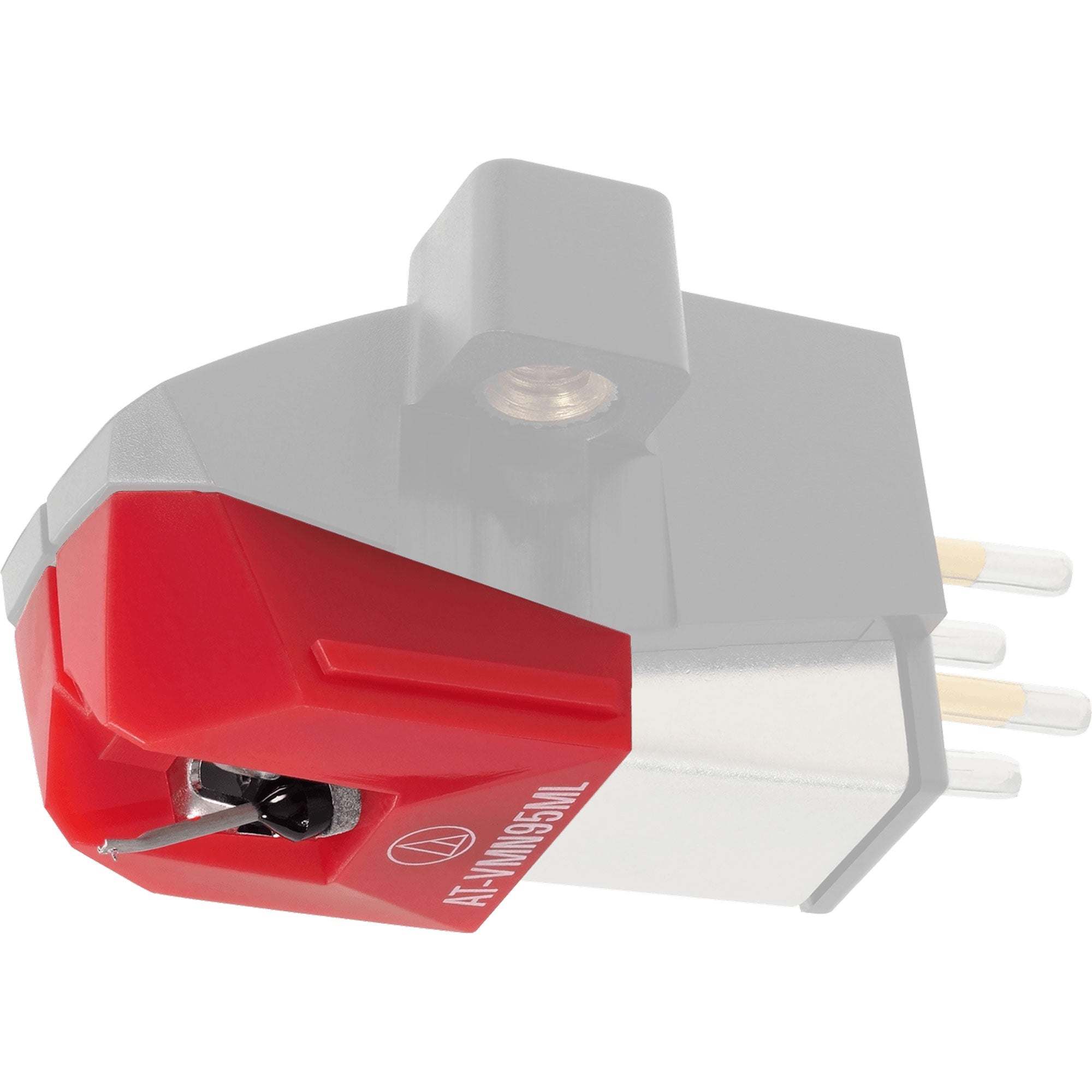 Audio-Technica AT-VMN95ML Replacement Stylus for AT-VM95ML Cartridge (Red)