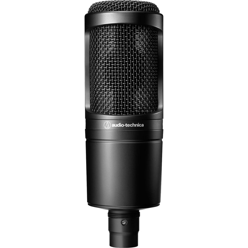 Audio-Technica AT2020 Cardioid Condenser Microphone with FREE 20' XLR Cable