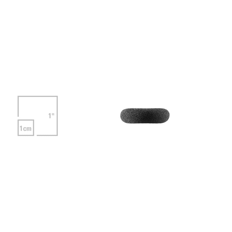 Audio-Technica AT8142 Foam Temple Pads for Headworn Microphones (Pair, Black)