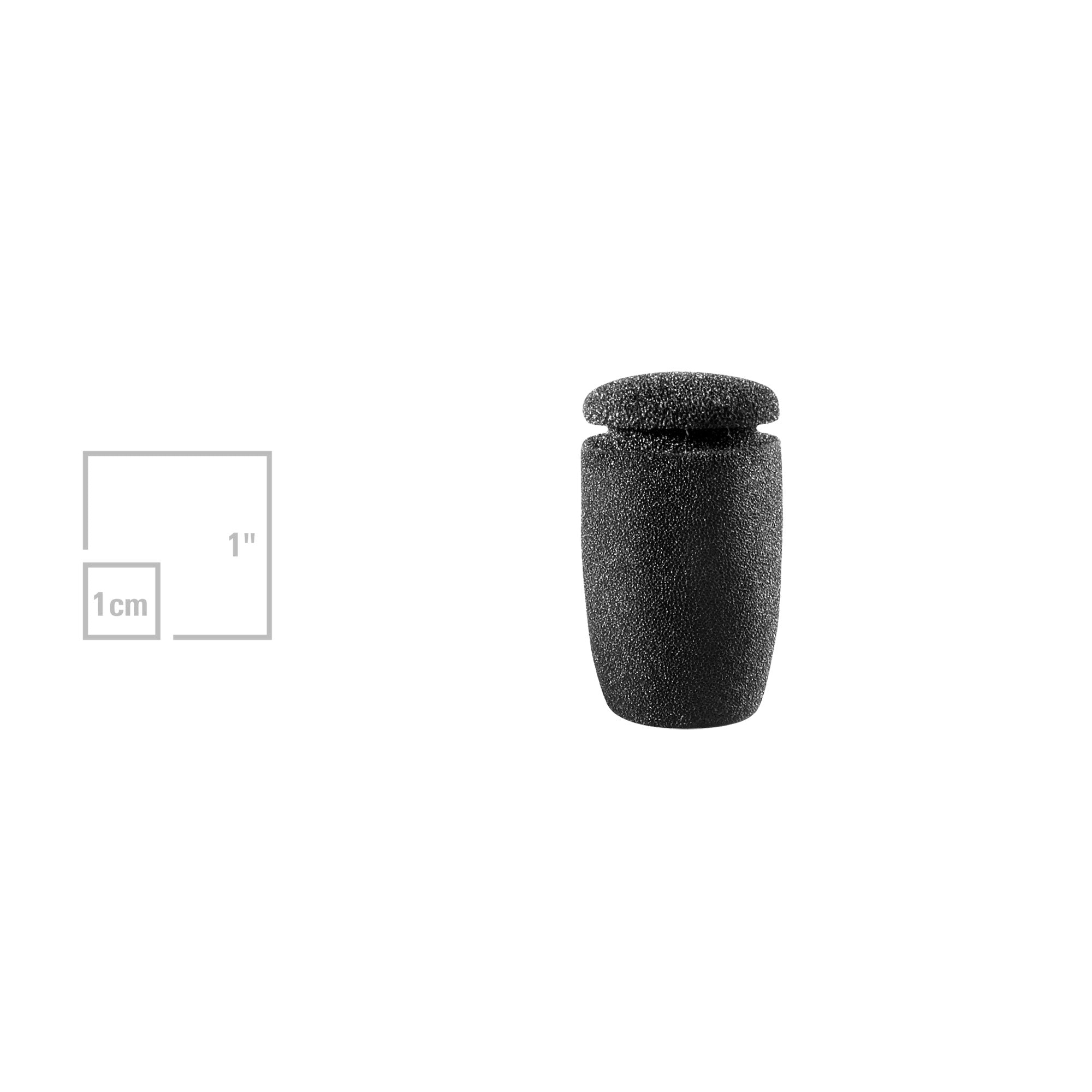 Audio-Technica AT8153 2-Stage Foam Windscreen (Small, Black)