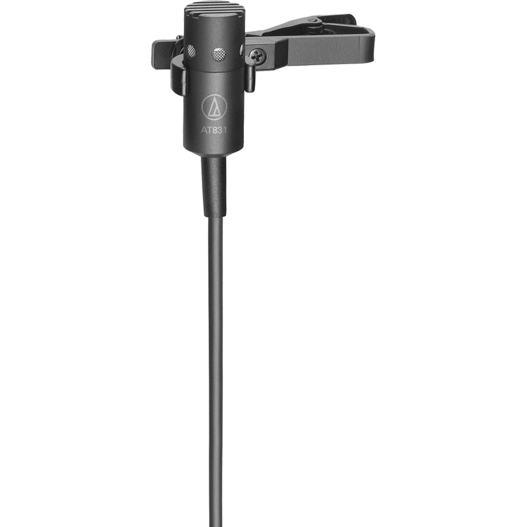 Audio-Technica AT831cW Cardioid Condenser Lavalier Microphone