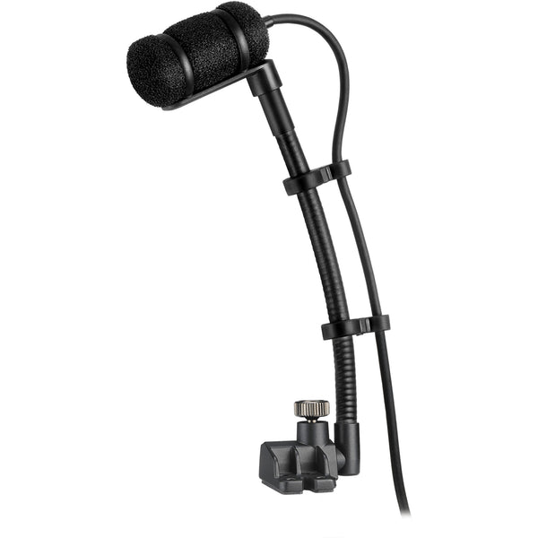 Audio-Technica ATM350S Cardioid Condenser Instrument Microphone with Surface Mount (5" Gooseneck)