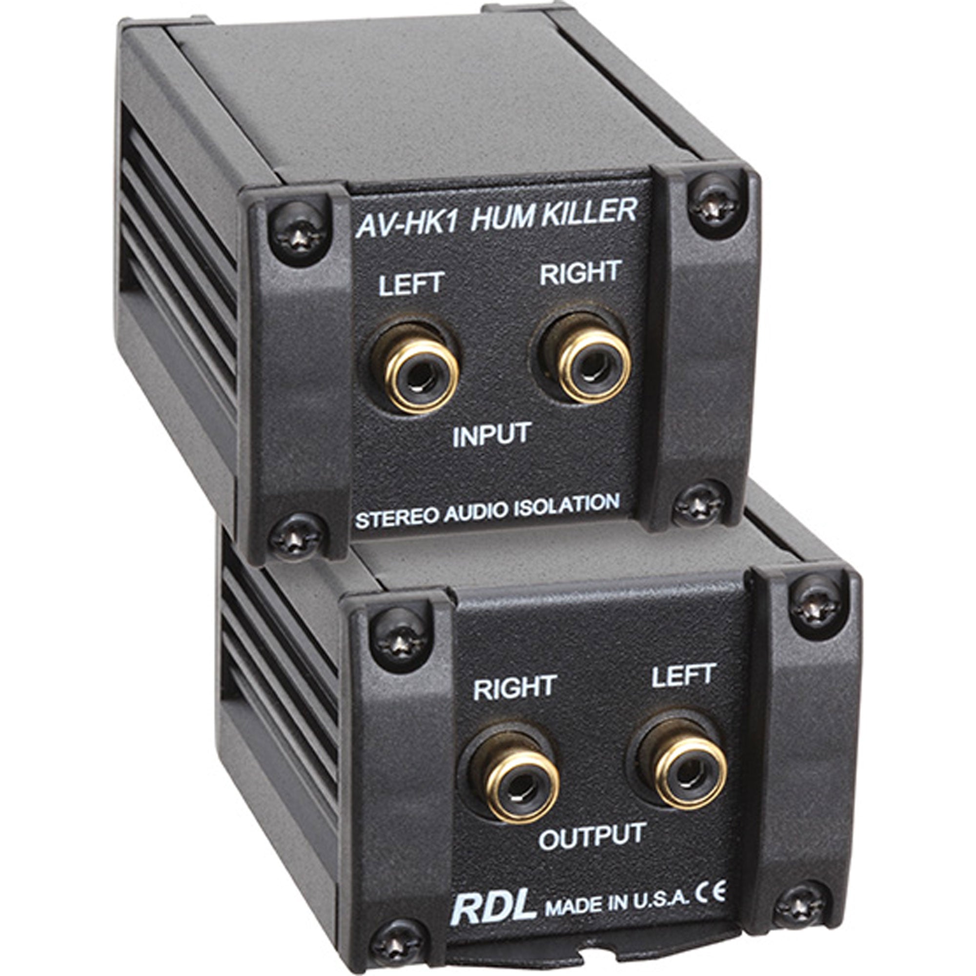 RDL AV-HK1 Hum Killer Transformer (RCA)