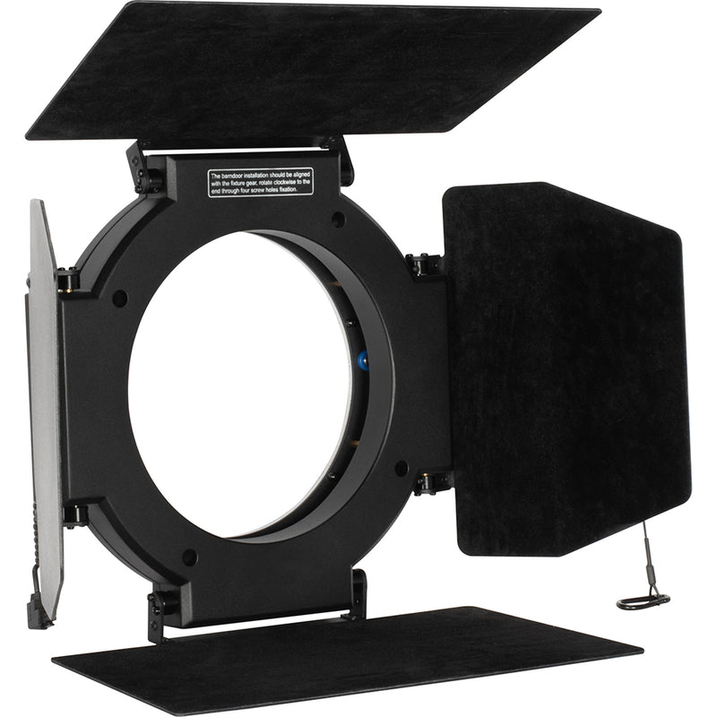 Elation FUZE WASH 500 Moving Head RGBMA LED Wash Light Fixture with Zoom (Black)