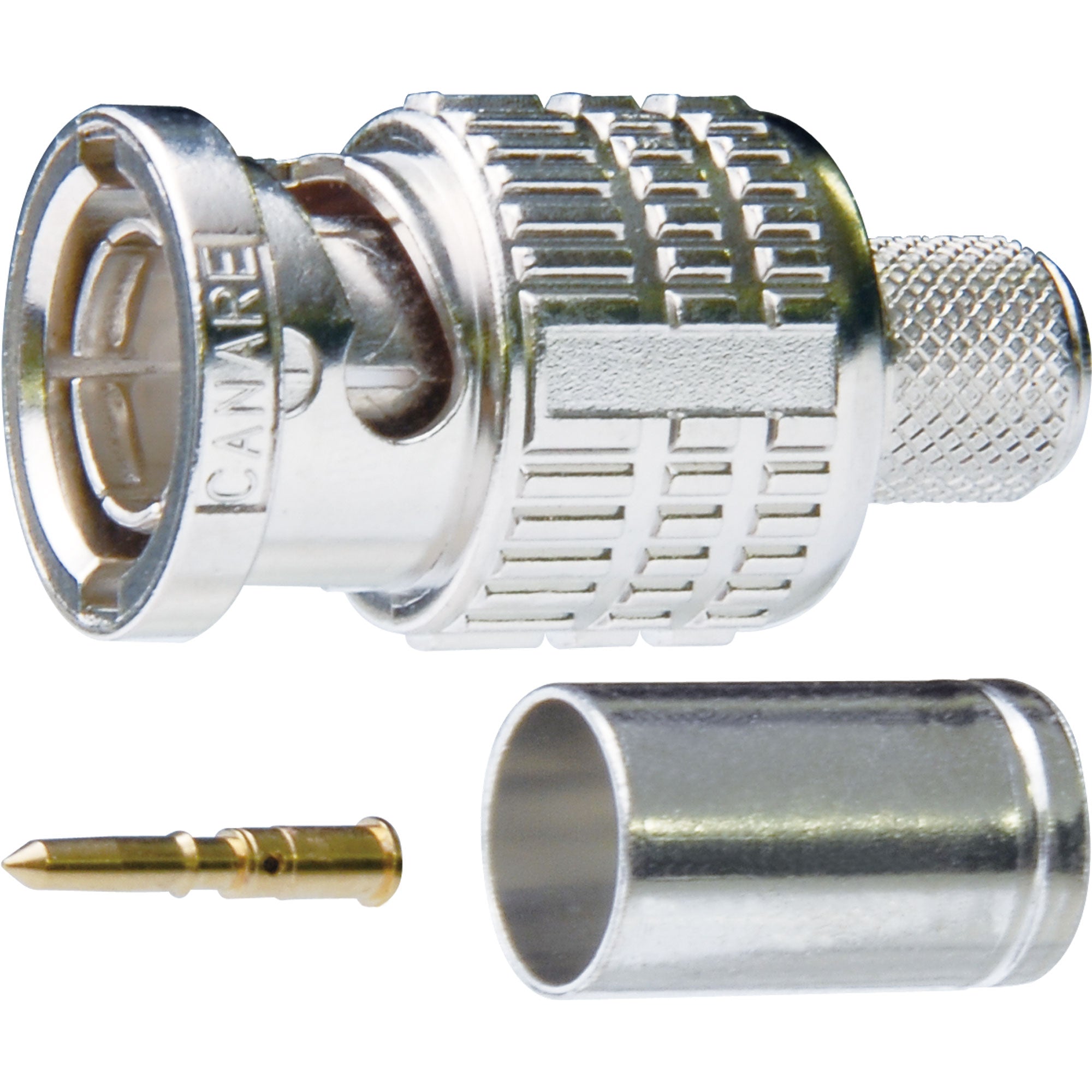Canare BCP-B51F 75 Ohm BNC Crimp Plug for L-5CFW (100 Pack)