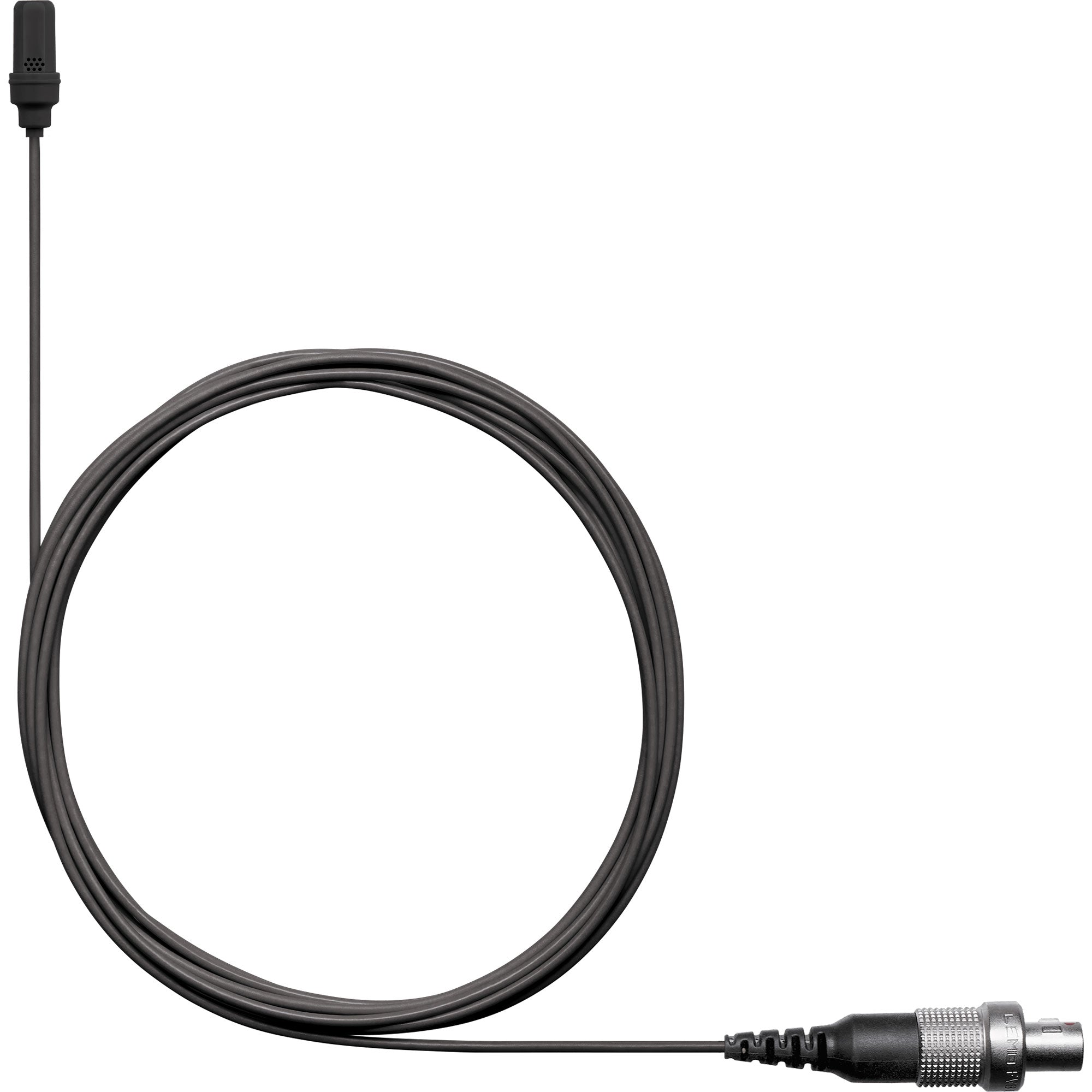 Shure UL4 UniPlex Cardioid Subminiature Lavalier Microphone (Black, 3-Pin LEMO)