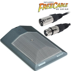 Shure Beta 91A Cardioid Condenser Boundary Microphone with FREE 20' XLR Cable Image 1