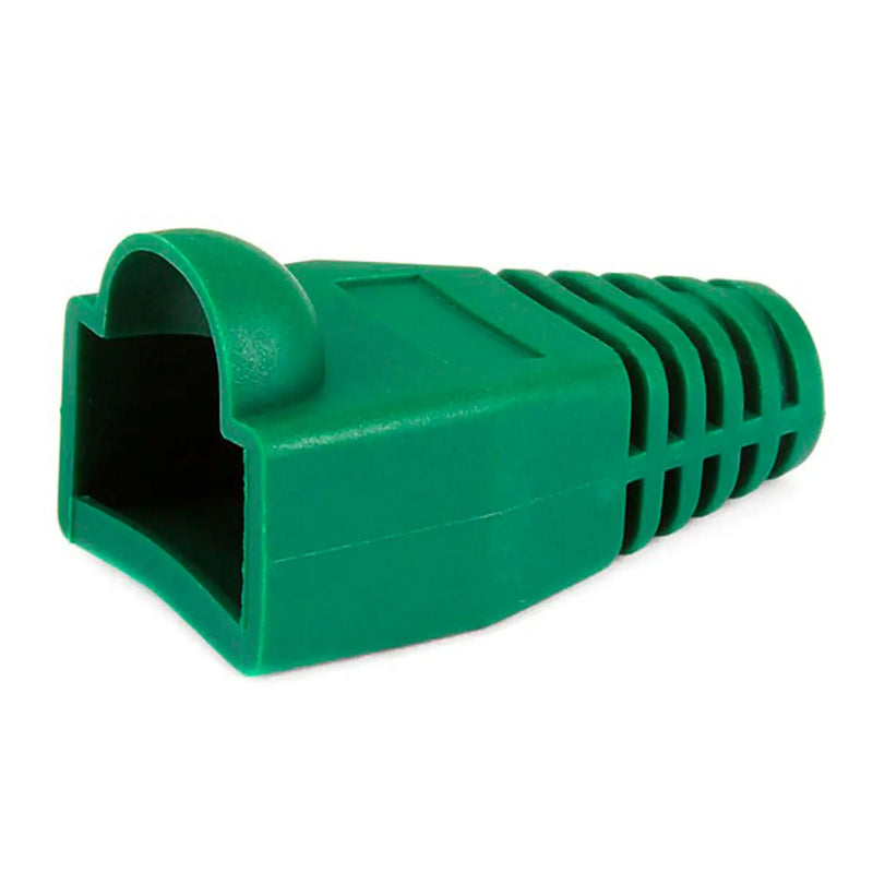 Performance Audio RJ45 CAT5, CAT5e Ethernet Network Strain Relief Boot (6.5mm, Green, 25 Pack)