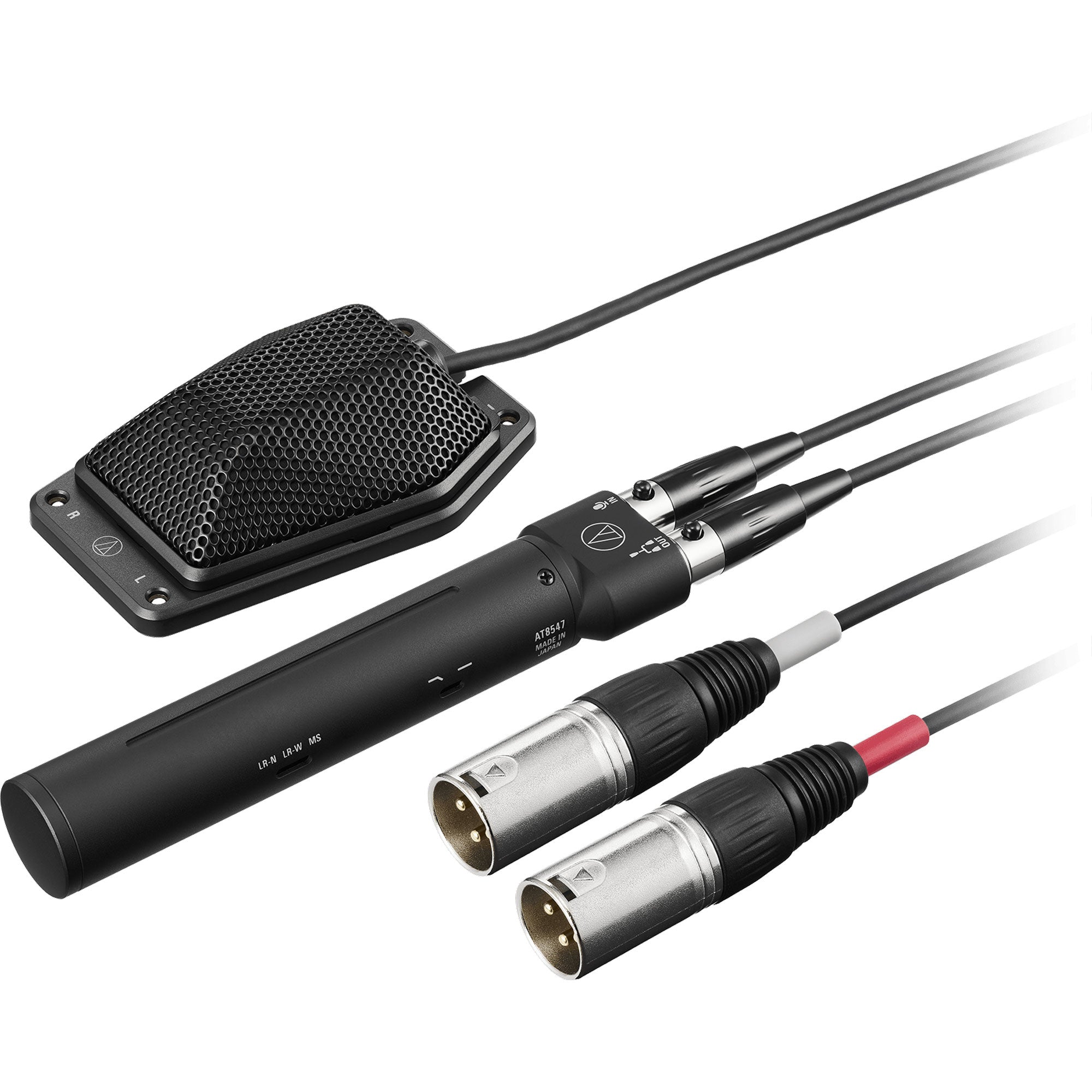 Audio-Technica BP350ST-UB MS Stereo Clip-On Cardioid Condenser Boundary Microphone