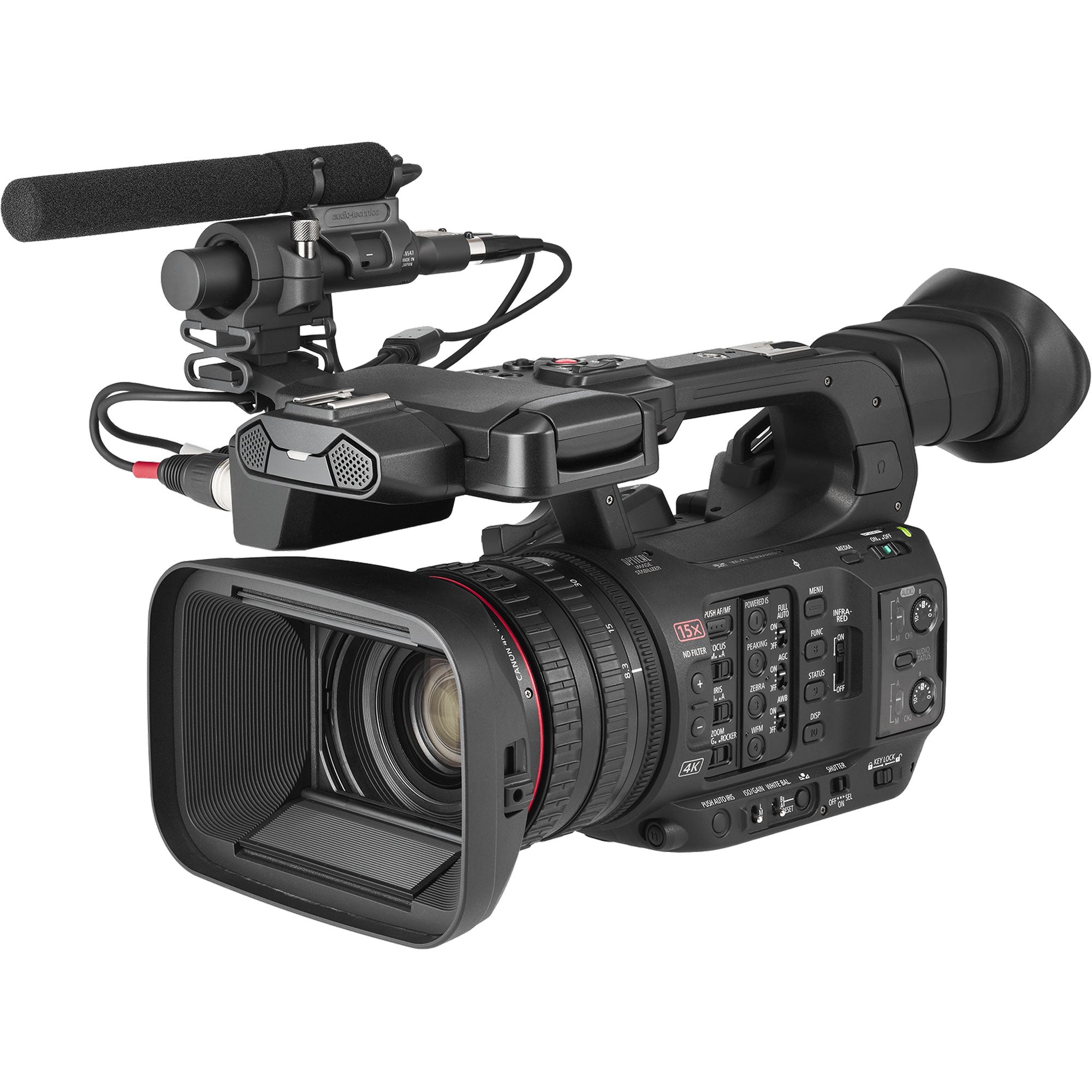 Audio-Technica BP350ST-UL MS Stereo On-Camera Cardioid Condenser Boundary Microphone