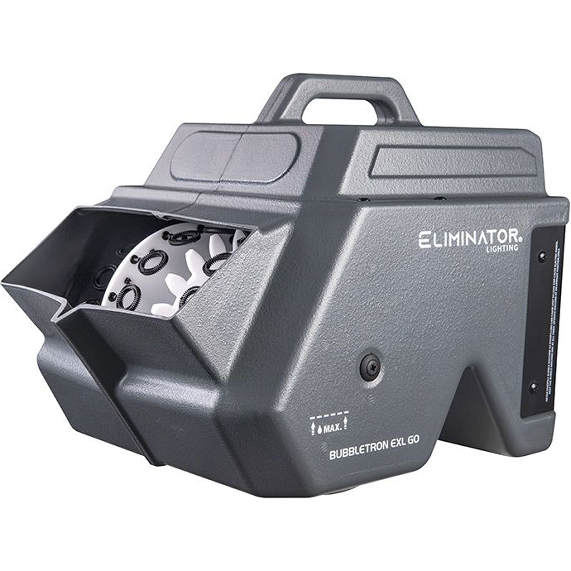 Eliminator Lighting Bubbletron EXL GO Portable Battery Powered Bubble Machine with Wireless Remote