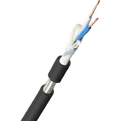 Custom Cable 6 Feet of Canare L-2T2S Black Wire Image 1
