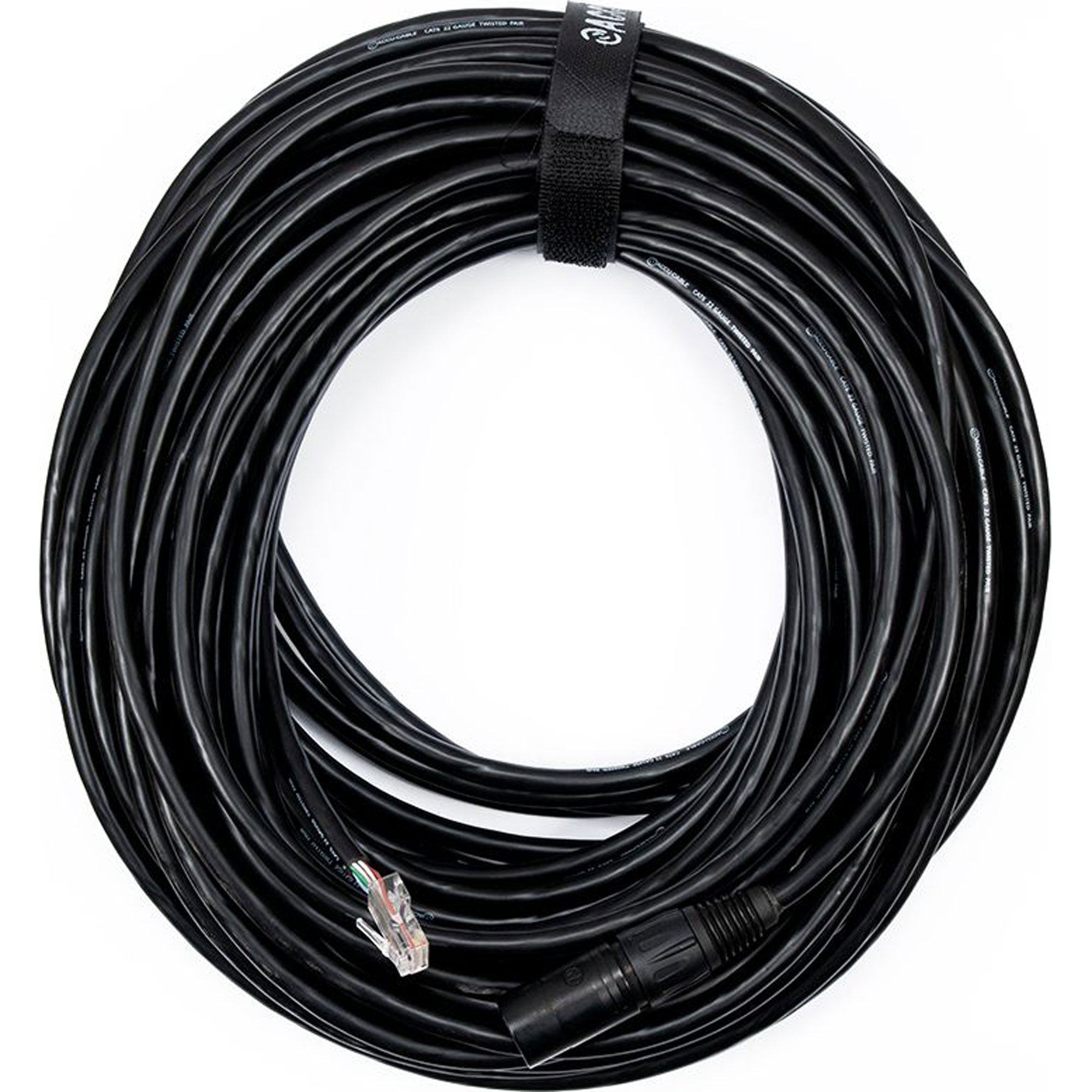American DJ Accu-Cable CAT6PRO100FC First Cable CAT6 Pro Series RJ45 to EtherCON Cable (100')