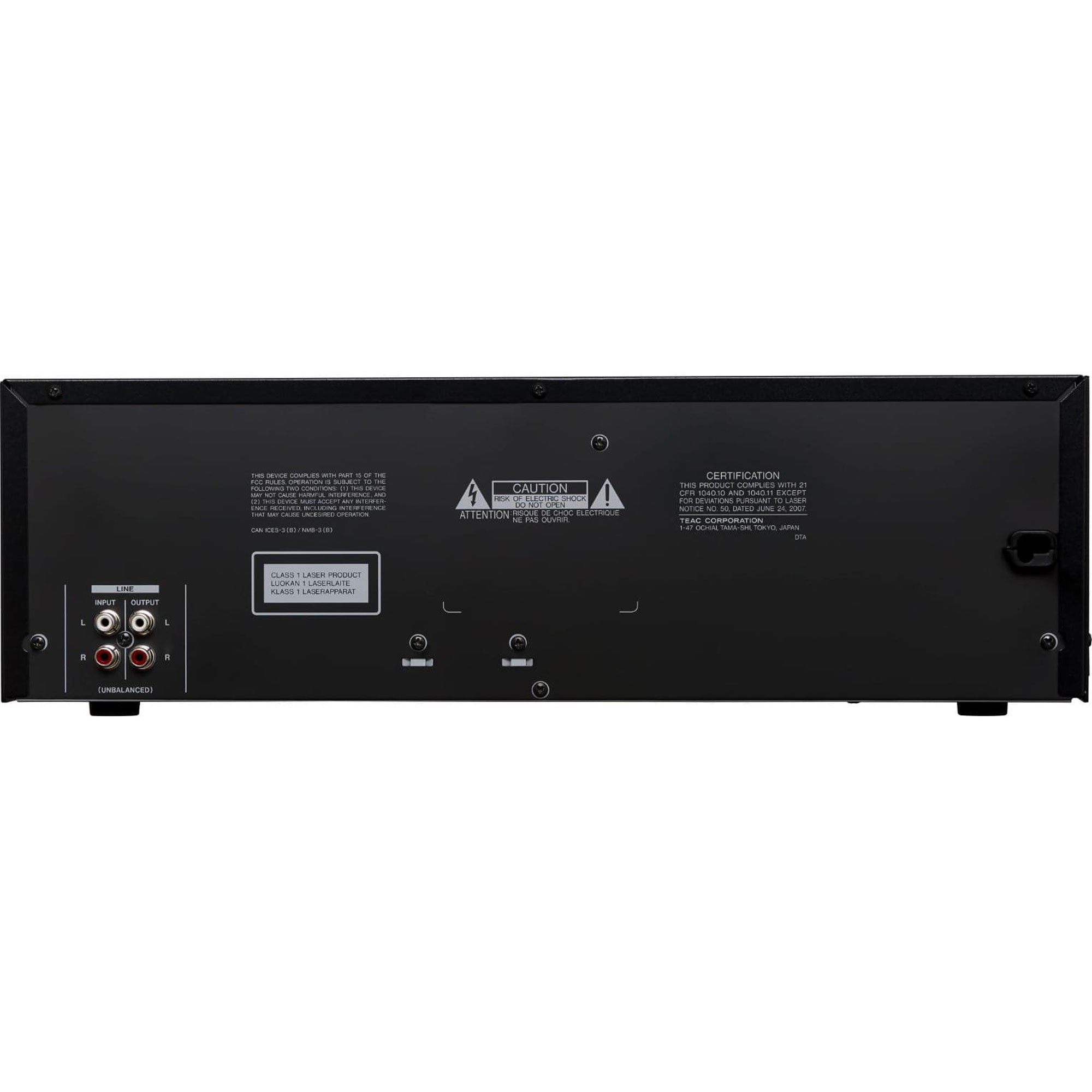 Tascam CD-A580 v2 Cassette, USB & CD Player/Recorder