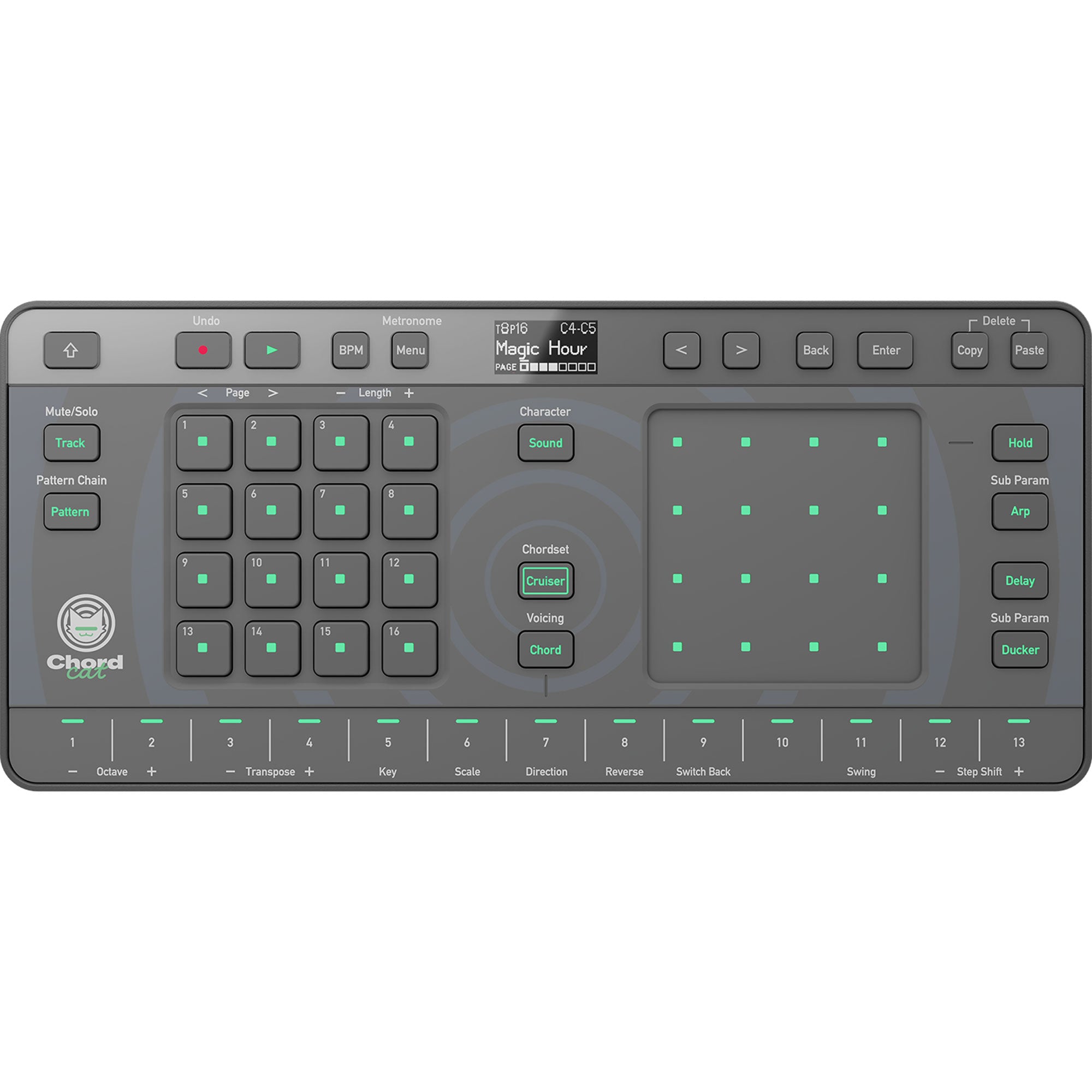 AlphaTheta Chordcat 8-Track Groovebox